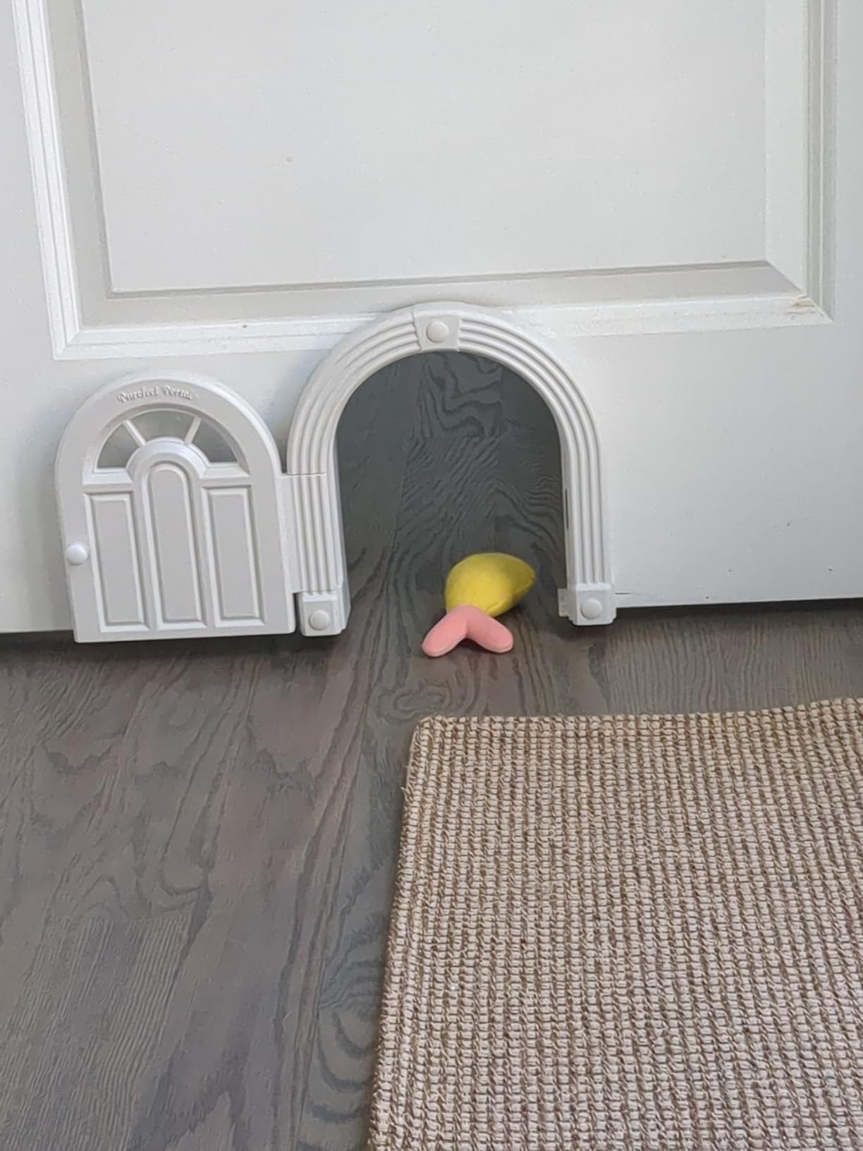 Purrfect Portal Meow Manor Cat Door Interior Door - No-Flap, Fits Cats Up to 20 lbs, Easy DIY Setup, No Training Needed customer photo 1