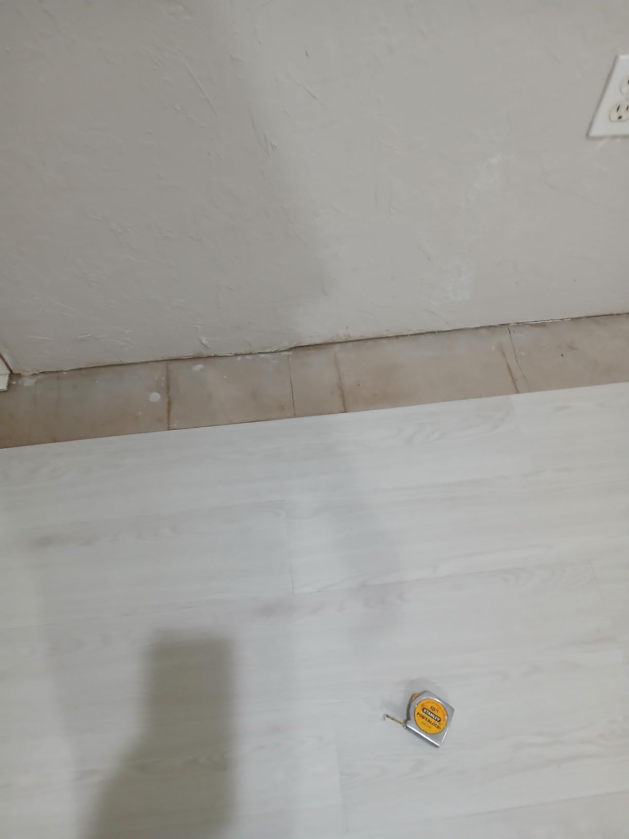 LUCiDA SURFACES Luxury Vinyl Flooring Tiles-Peel and Stick Floor Tile for DIY Installation-36 Wood-Look Planks-Blanc-BaseCore-54 Sq. Feet customer photo 2