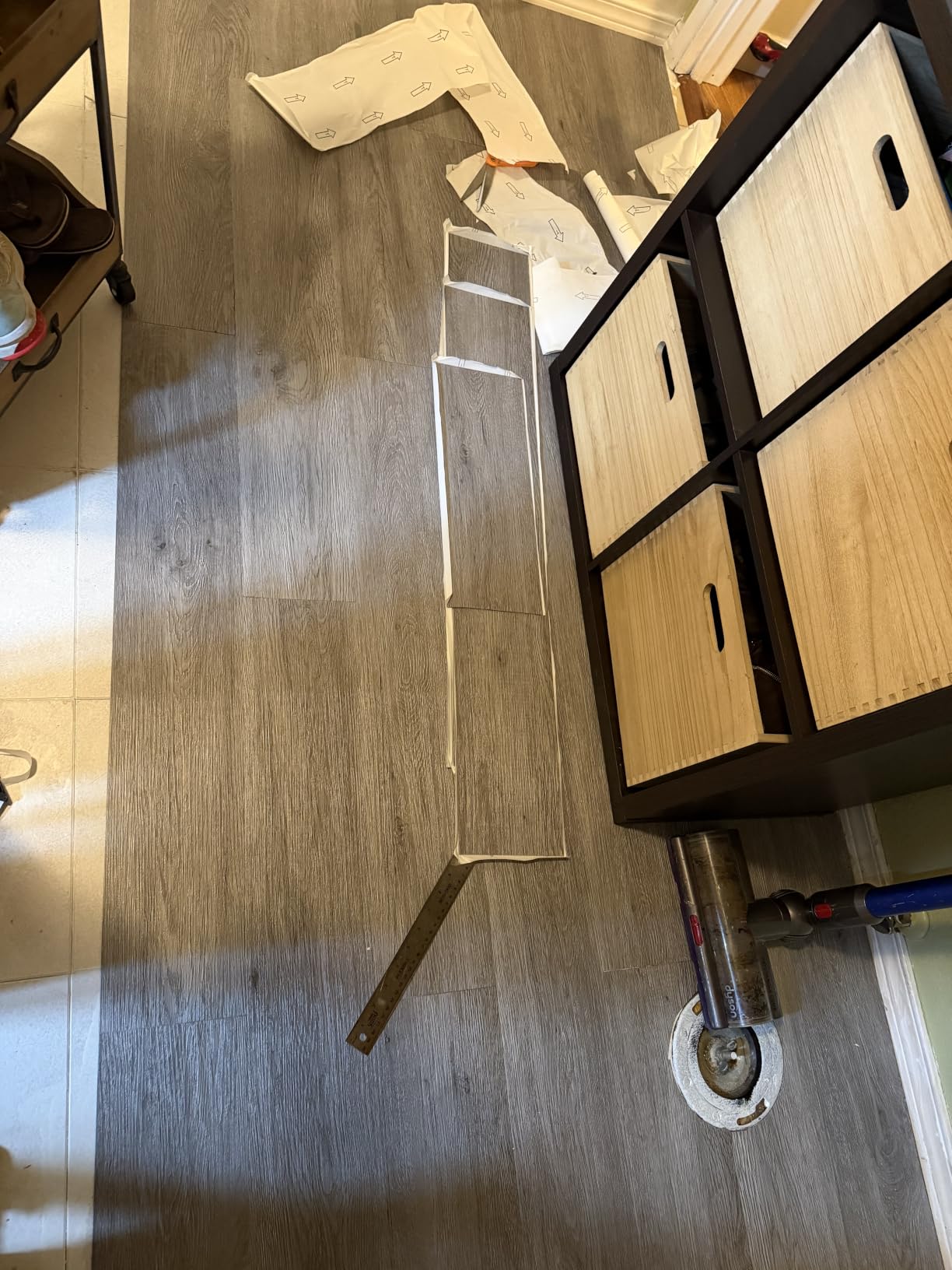 Art3d 36-Pack Wood Texture Peel and Stick Vinyl Flooring Tiles, Deep Gray | 18 & 54 sq.ft Options, Rigid Surface Hard Core, Waterproof, Self-Adhesive, Impact Resistant, Fit Indoor Household Spaces customer photo 2