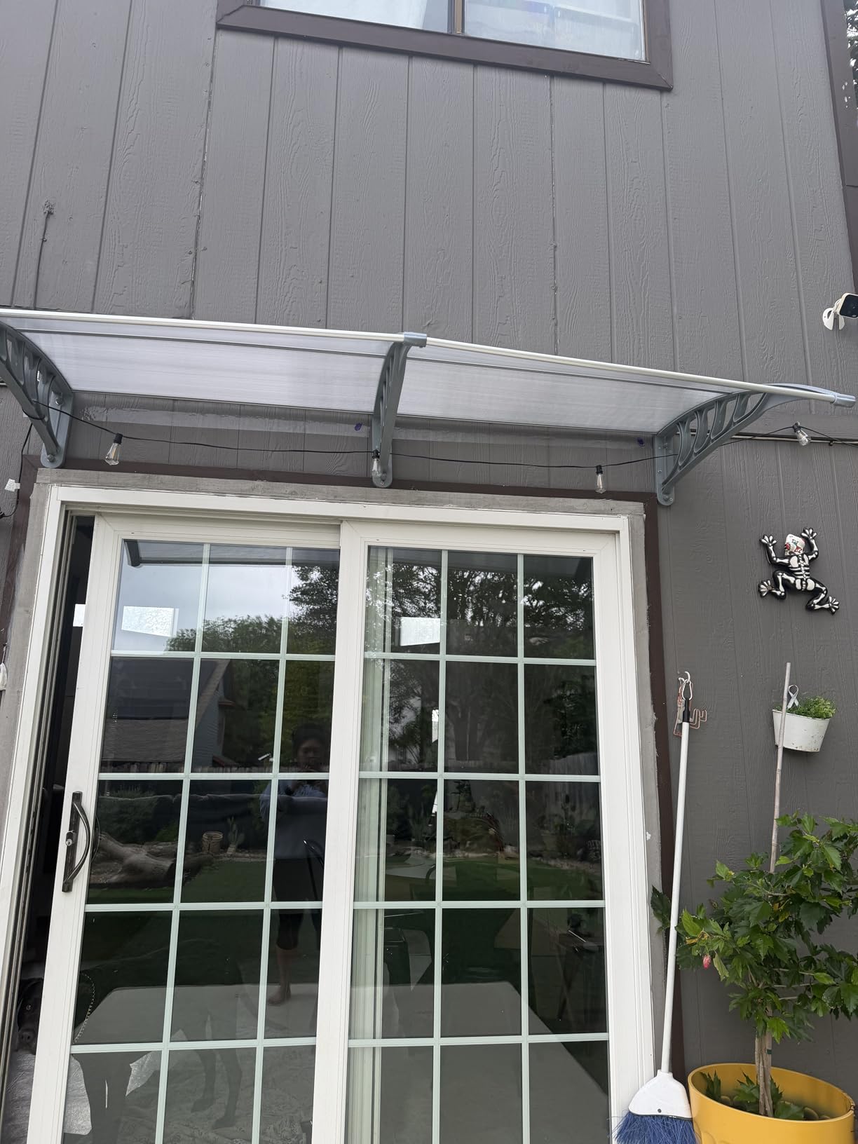 VINGLI Window Awning Door Canopy Exterior, 40