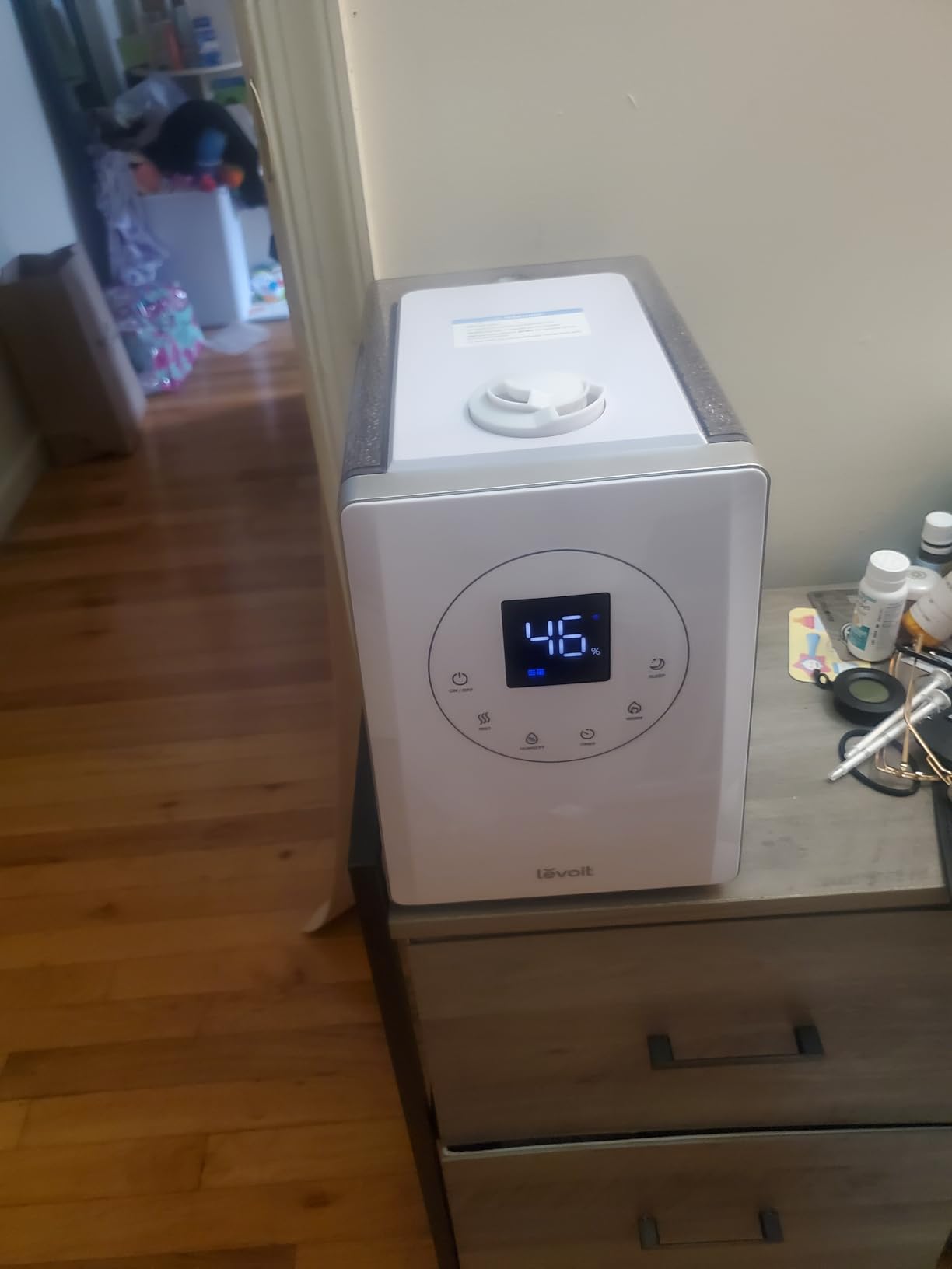Levoit LV600S Smart Warm&Cool Mist Humidifiers for Home Bedroom Large Room | 6L 753ft² Coverage, Quickly & Evenly Humidify Whole House, Easy Top Fill, Smart Sensor, App & Voice Control, Quiet Sleep Mode customer photo 2