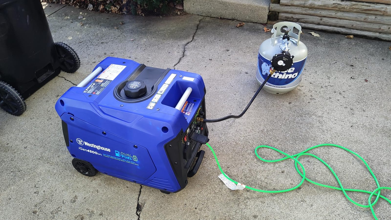 Westinghouse 5000 Peak Watt Super Quiet Dual Fuel Portable Inverter Generator, Remote Electric Start, Gas & Propane Powered, RV Ready, CO Sensor, Parallel Capable customer photo 2