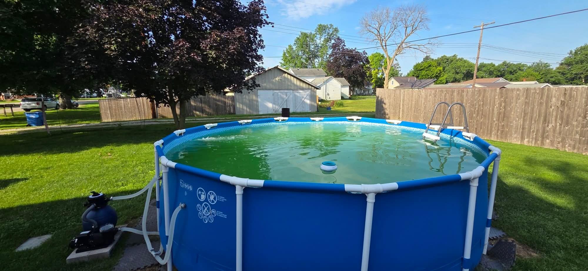 Swimline HYDROTOOLS Sure-Flo Cartridge Pool Filter Tank & Element ONLY for Above Ground Pools | 50 SQ FT | for Pools Up to 15600 Gallons | Energy Efficient | Non-Corrosive Materials customer photo 1