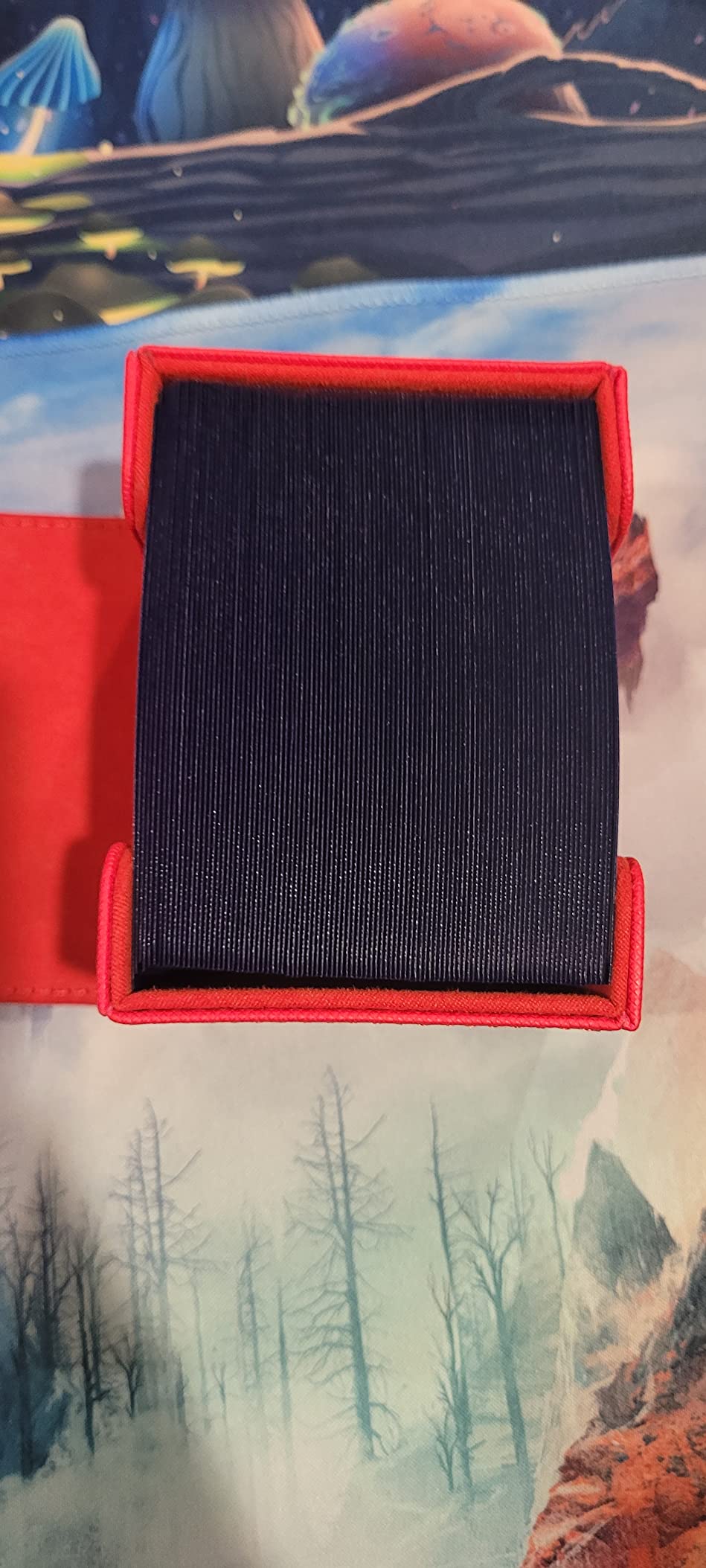 Ultimate Guard Sidewinder 80+, Deck Box for 80 Double-Sleeved TCG Cards, Grey, Magnetic Closure & Microfiber Inner Lining for Secure Storage customer photo 2