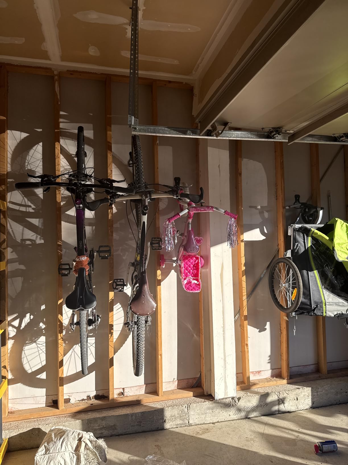 Housolution Bike Wall Mount with Fixed Hook, 4 Pack Bike Storage Rack Vertical Stand for Garage customer photo 1