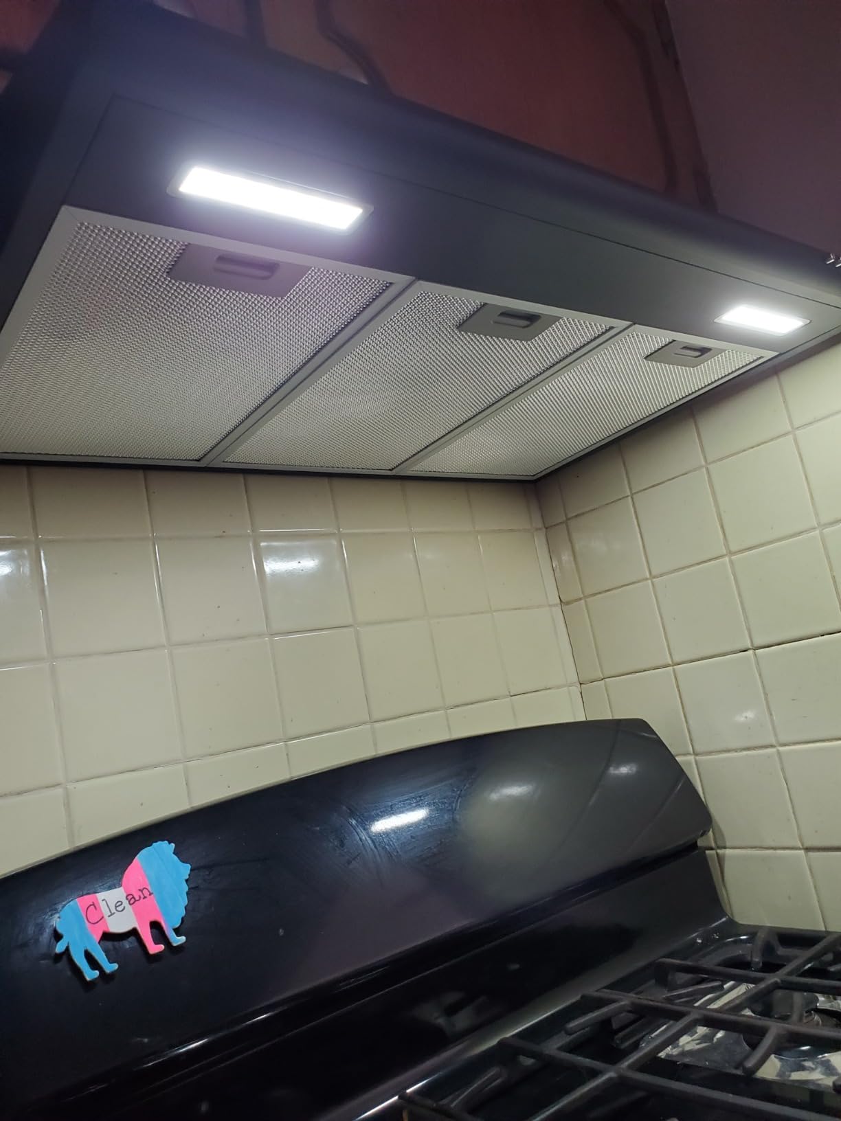 CIARRA Under Cabinet Range Hood 30 inch Vent Hood for Kitchen with 3 Speed Exhaust Fan, Ducted and Ductless, Stainless Steel customer photo 1