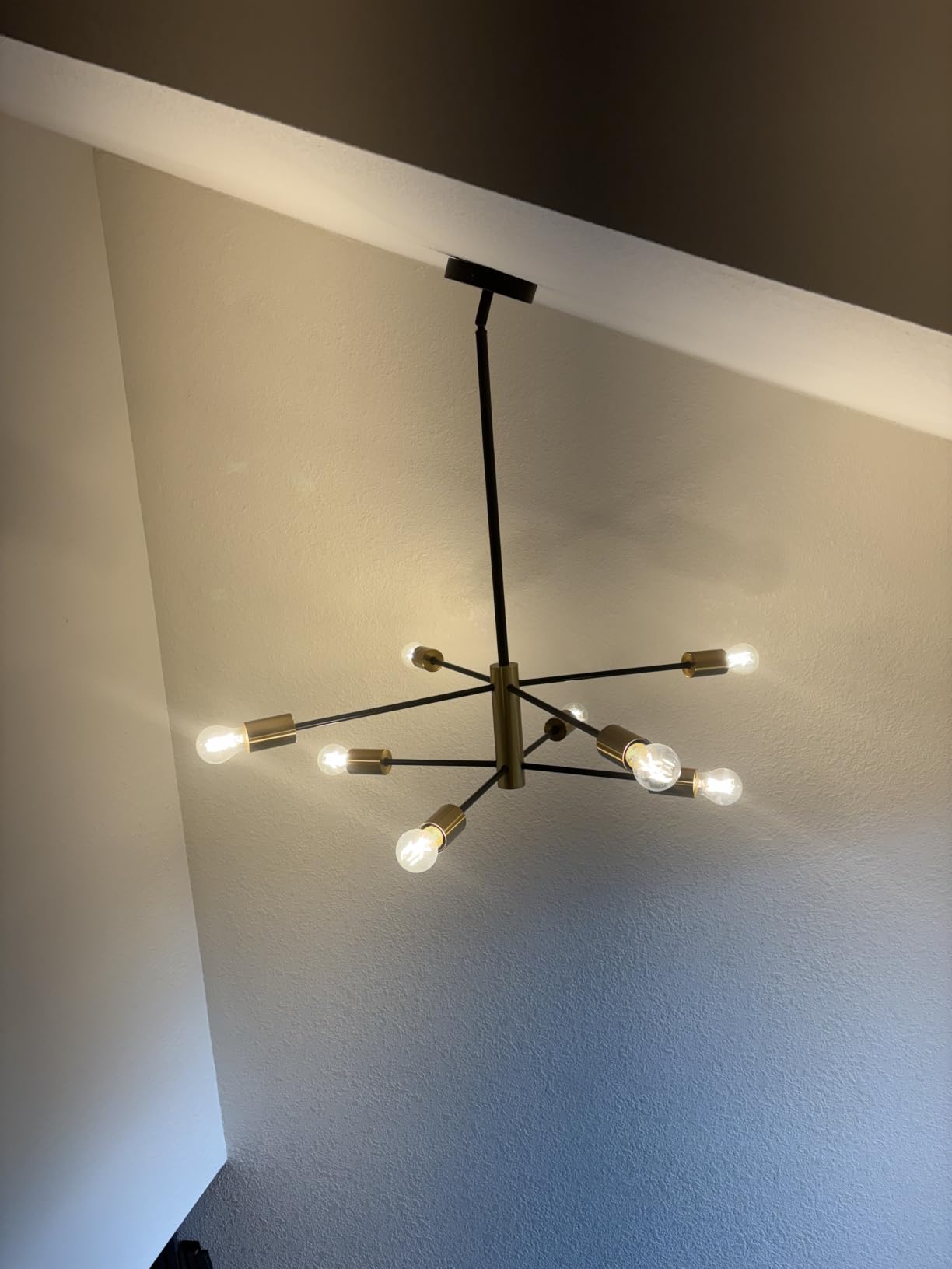 RUIYEY Modern Chandelier Ceiling Light Fixture - 33.4