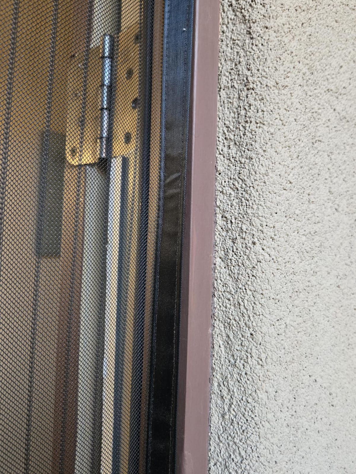 Mesh Screen with Magnetic Closure-Keeps Bugs Out Let Breeze in, Heavy Duty - Pet and Kid Friendly, Works with Front, Sliding Doors (38 x 82 Inch) customer photo 2