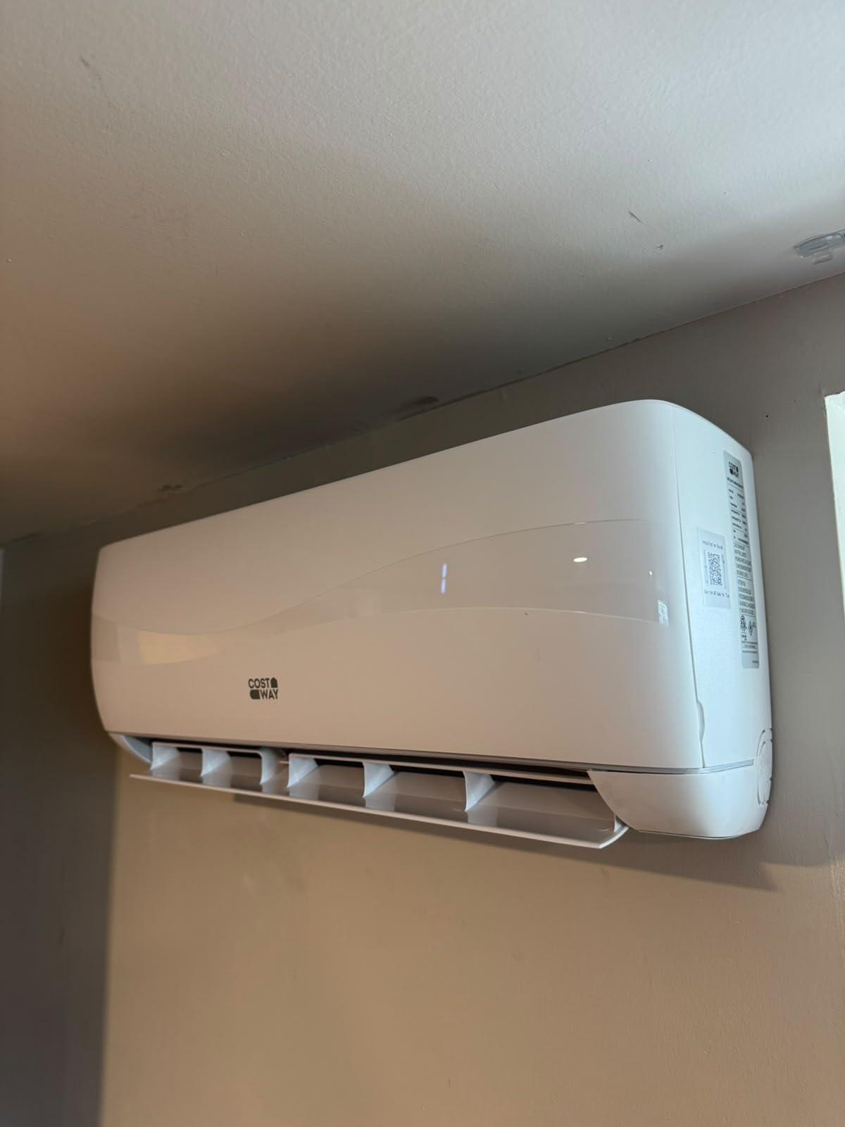 COSTWAY 12000BTU Mini Split Air Conditioner & Heater | 20 SEER2 115V Wall-Mounted Ductless AC Cools up to 750 Sq. Ft, Energy Efficient Inverter AC with Heat Pump customer photo 1