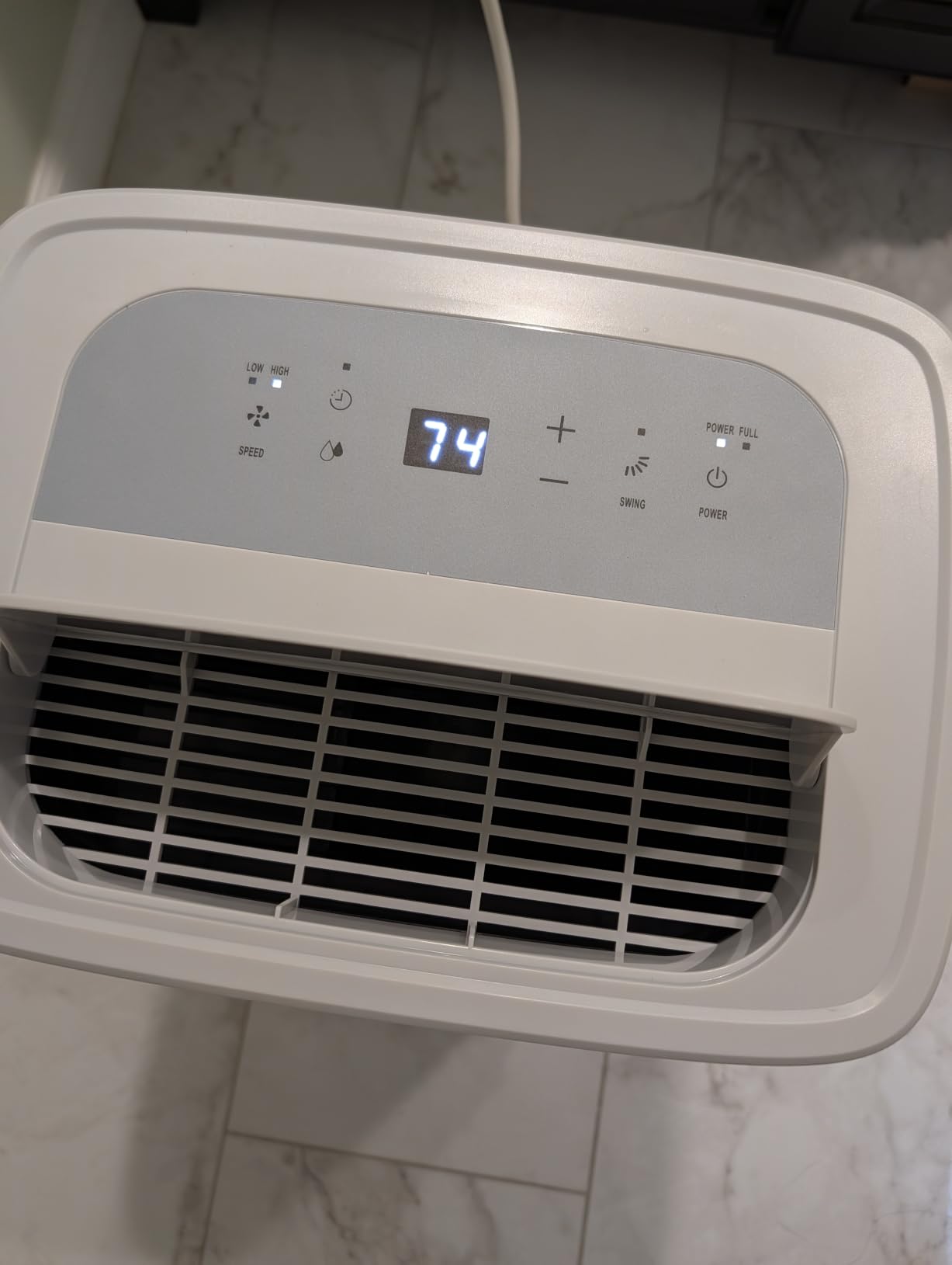 Waykar 80 Pints 5000 Sq. Ft 2025 Energy Star Dehumidifier for Basement | 90° Auto Swing, 30%-80% Humidity Control for home, Continuous drainage support, Whole-House Dehumidification, Auto-defrost customer photo 1