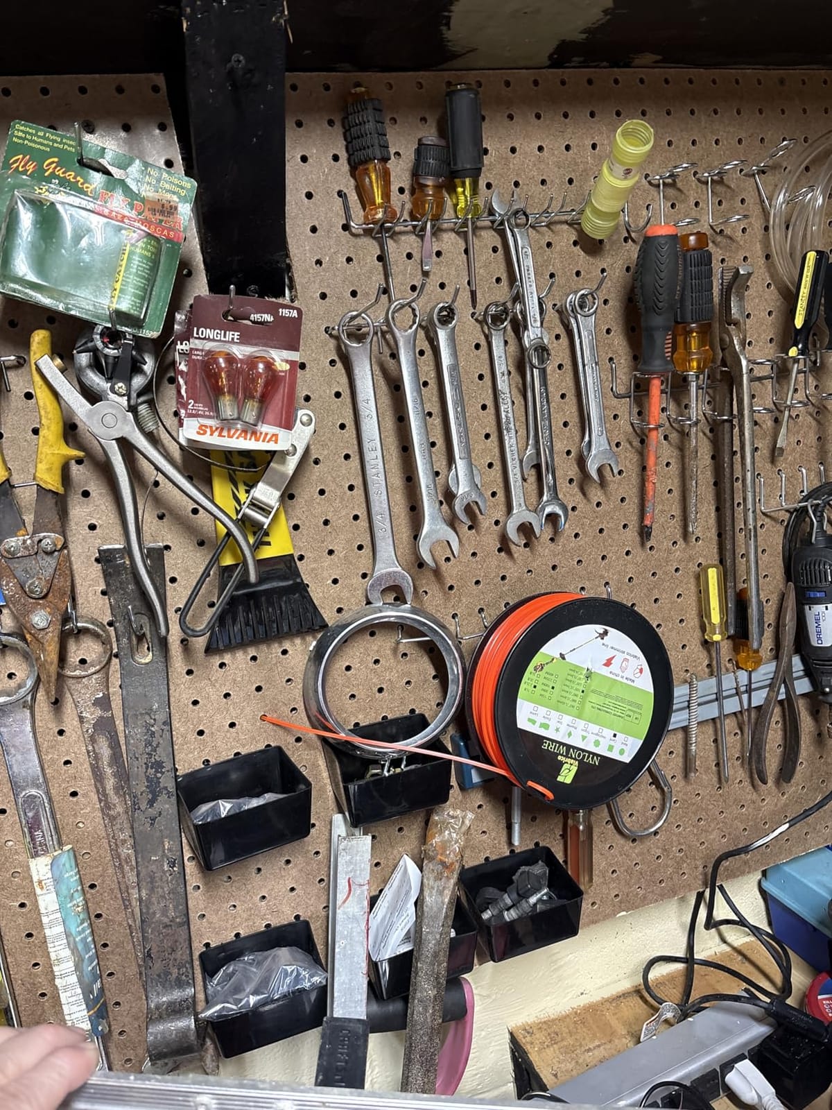 INCLY 278PCS Pegboard Accessories Organizer Kit with Peg Board Hooks & Bins | Peg Board Hooks Assortment, For Organizing Various Tools, Fit 1/8 or 1/4 inch Pegboard customer photo 2
