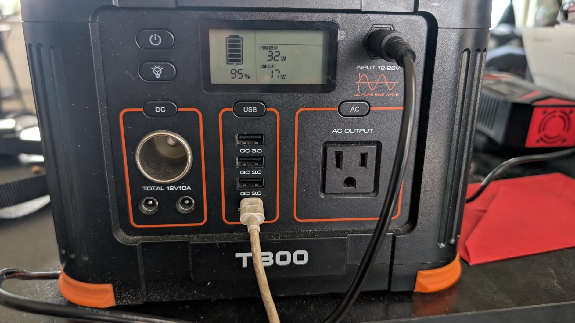 Portable Power Station 500W, 519.48Wh/140400mAh Solar Generator Backup | Lithium Battery Pack Power Supply with 2 AC Outlets, PD 60W USB-C Power Bank for Outdoor RV Camping, Home Outage, Emergency customer photo 2