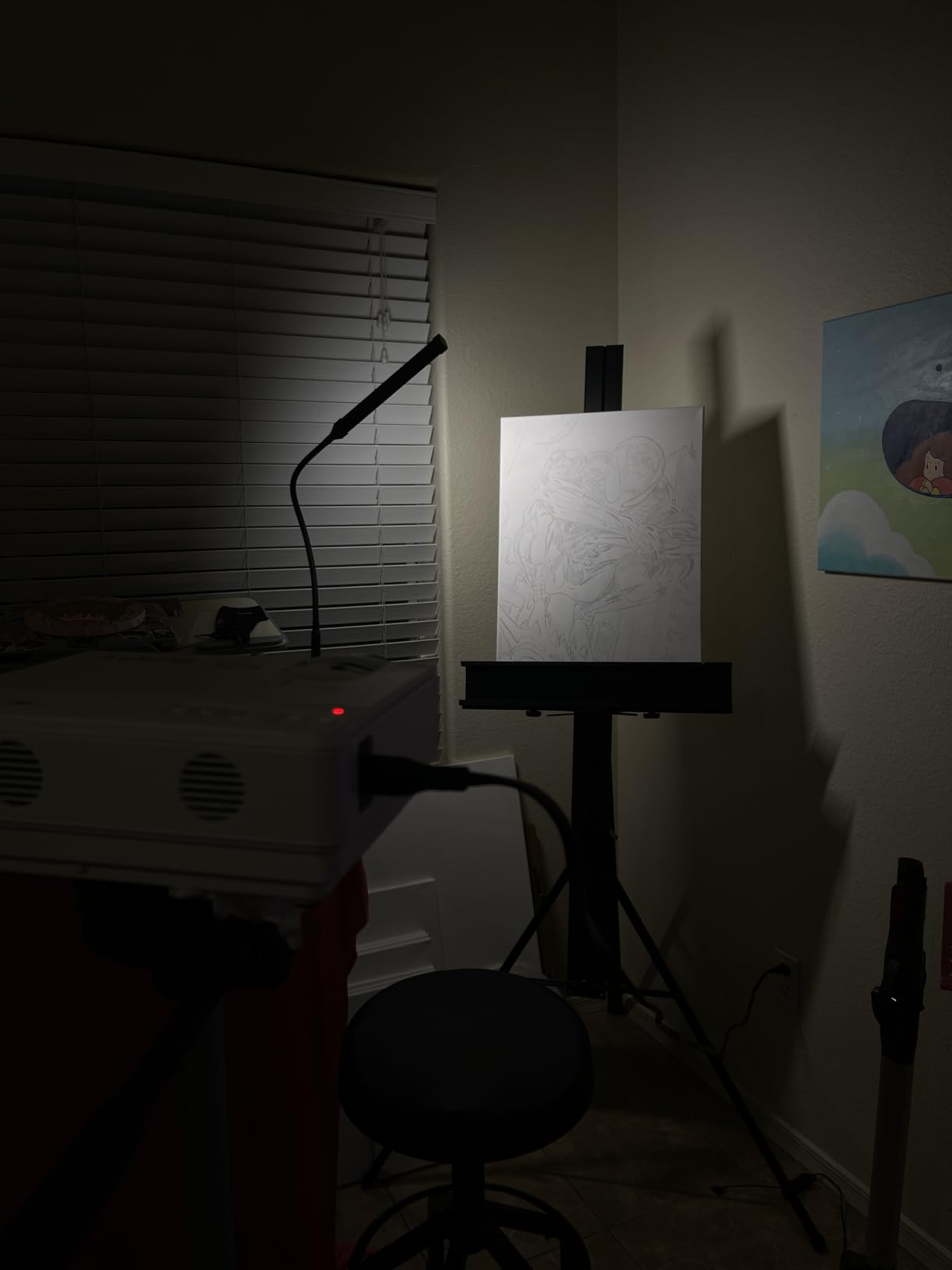Voncerus LED Desk Lamp with Clamp, Clip on Lights for Home Office, Black | 3 Modes 10 Brightness, Long Flexible Goose-Neck, Eye-Caring, Memory Function, Energy Efficient, USB Adapter, Metal customer photo 2
