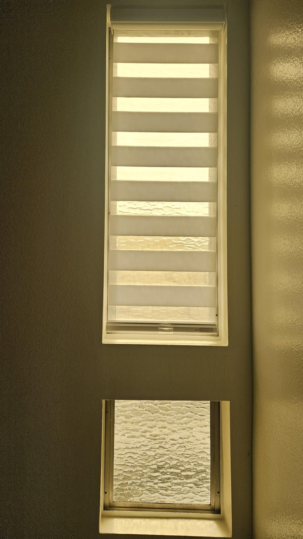 Persilux Cordless Zebra Blinds for Windows Free-Stop Window Blinds, 34