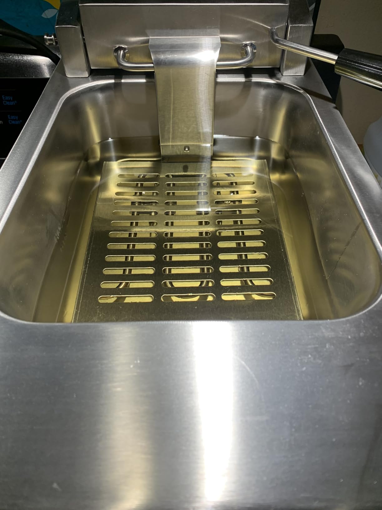 CROSSON 6L Electric Countertop Deep Fryer Extra Large with Drain,Timer,Basket and Lid for Restaurant Use 120V,1800W Commercial Deep Fryers customer photo 2