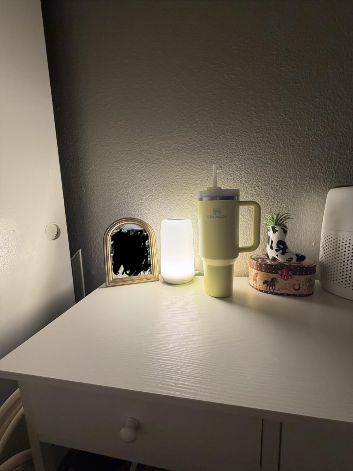 Touch Bedside Table LED Lamp, [Sleek Design & RGB Mode] Multi-Color Dimmable with Warm White Lights, Birthday Gifts for Women Mom, Smart Nightstand Small Lamp for Bedroom Living Room Home Decor customer photo 2