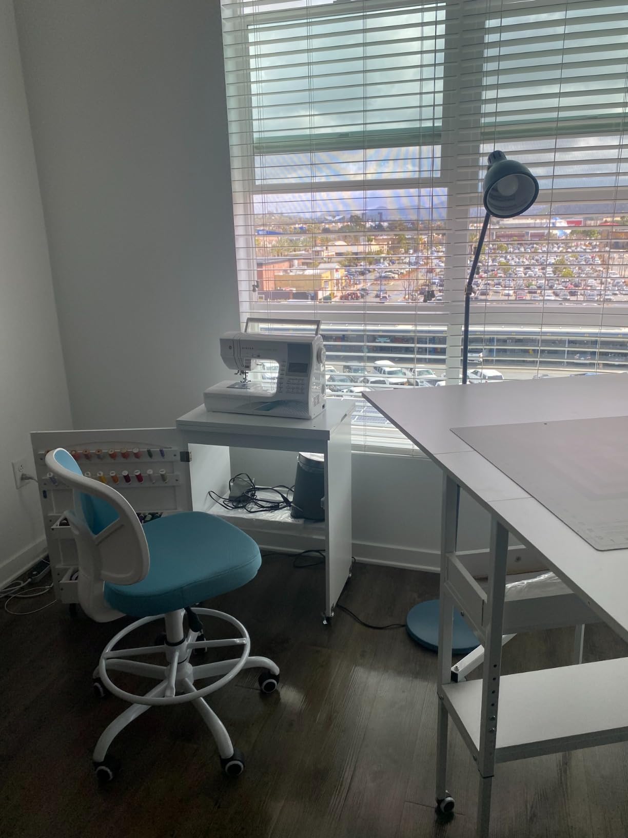 Primy Tall Drafting Desk Chair - Armless, Adjustable Height, Mesh Back, Rolling, Standing Desk Chair for Art Room, Office or Home (Black) customer photo 1