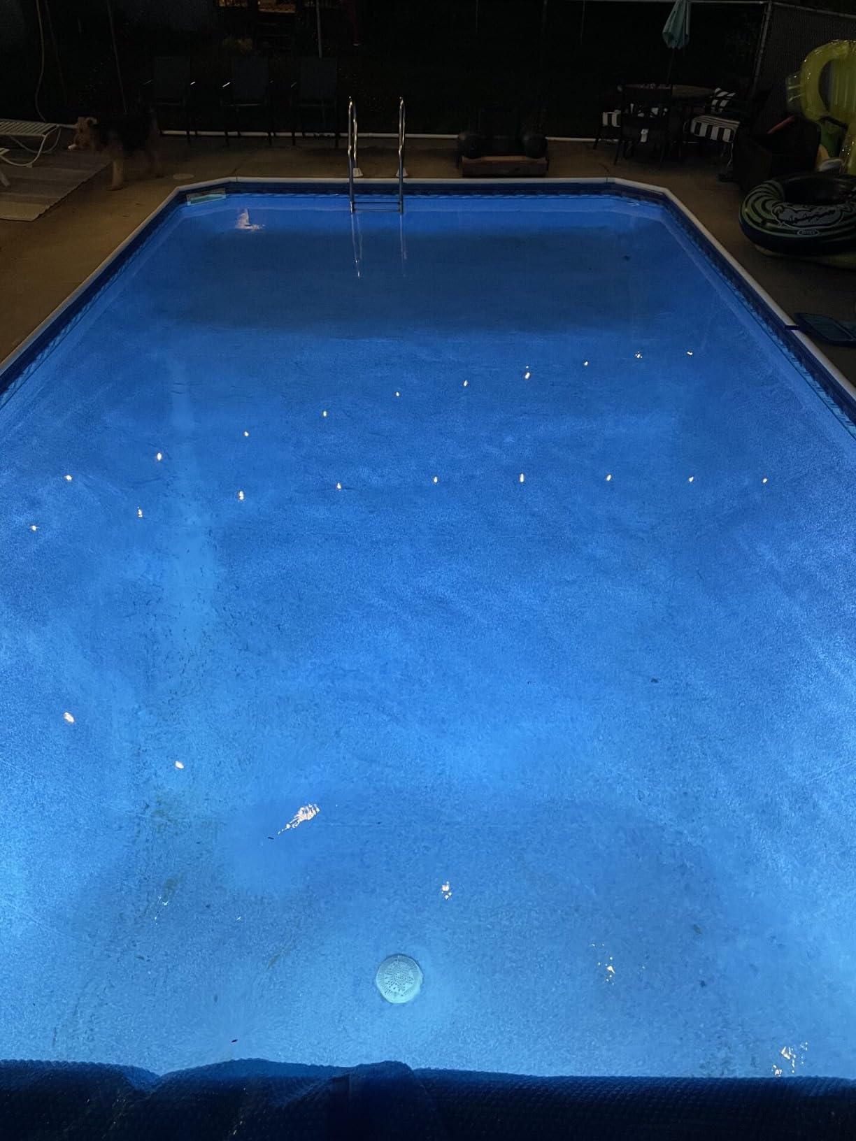 LyLmLe LED Pool Lights, 20W Smart RGB Magnetic Submersible Light with APP | 800lm Dimmable, IP68 Waterproof 12V Nicheless Underwater Lights for Inground Aboveground Pools customer photo 1