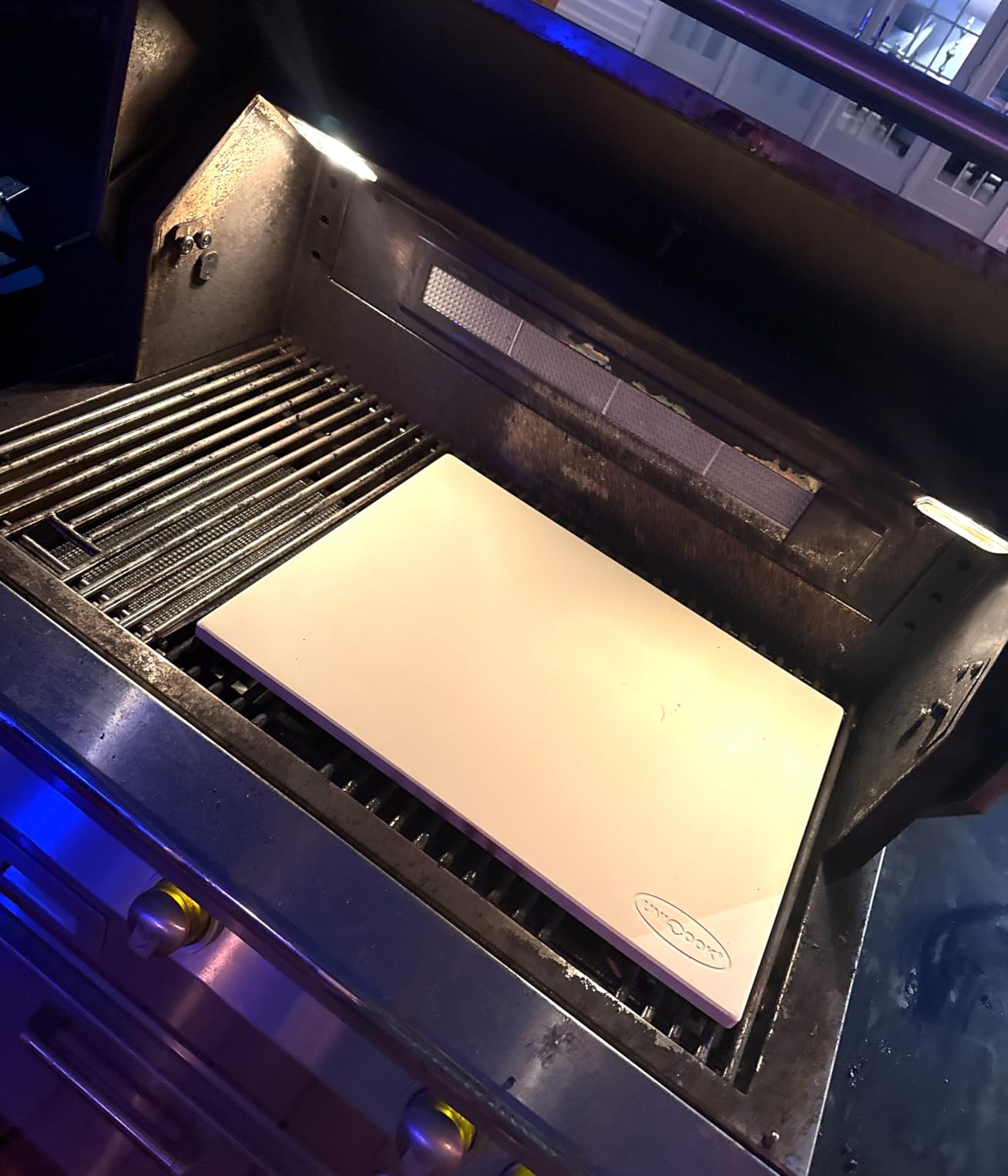 Unicook 22 Inch Extra Large Pizza Stone for Oven and Grill, Rectangular Baking Stone 22