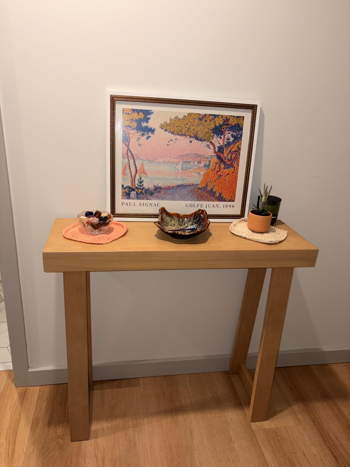 Plank+Beam Classic Console Table, 36 Inch, Pecan | Non-Toxic Finishes, Versatile Design, Elegant Details, Easy Assembly, Quick Setup, Solid Wood customer photo 2