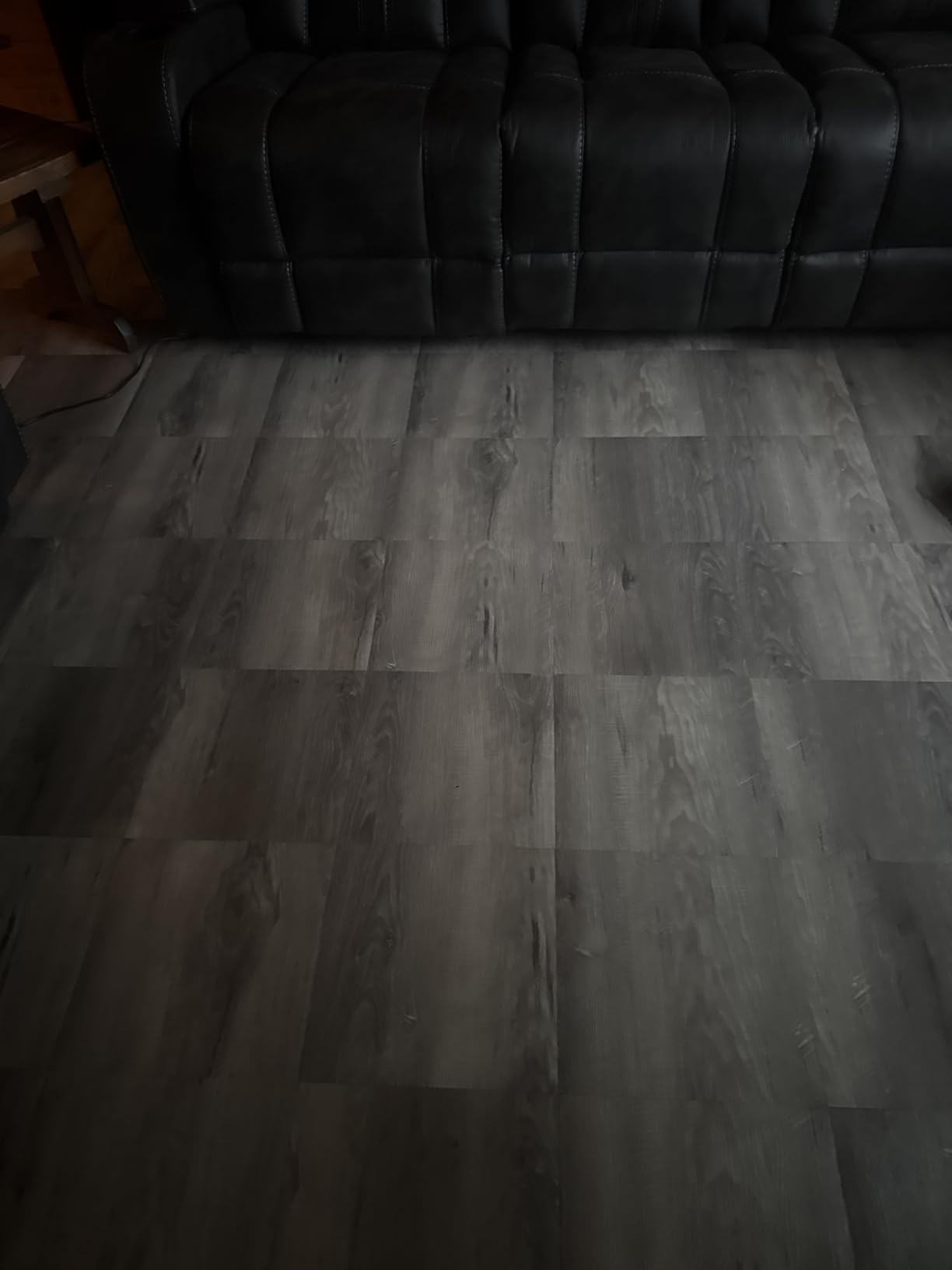 Art3d 30-Pack Peel and Stick Vinyl Floor Planks, 12 x 12 in, Taupe Ash | Premium Vinyl, Self-Adhesive, Waterproof, Wood Grain, Fade-Resistant, Scratch-Proof, Ideal for Kitchen, Dining Room, Bedrooms customer photo 2