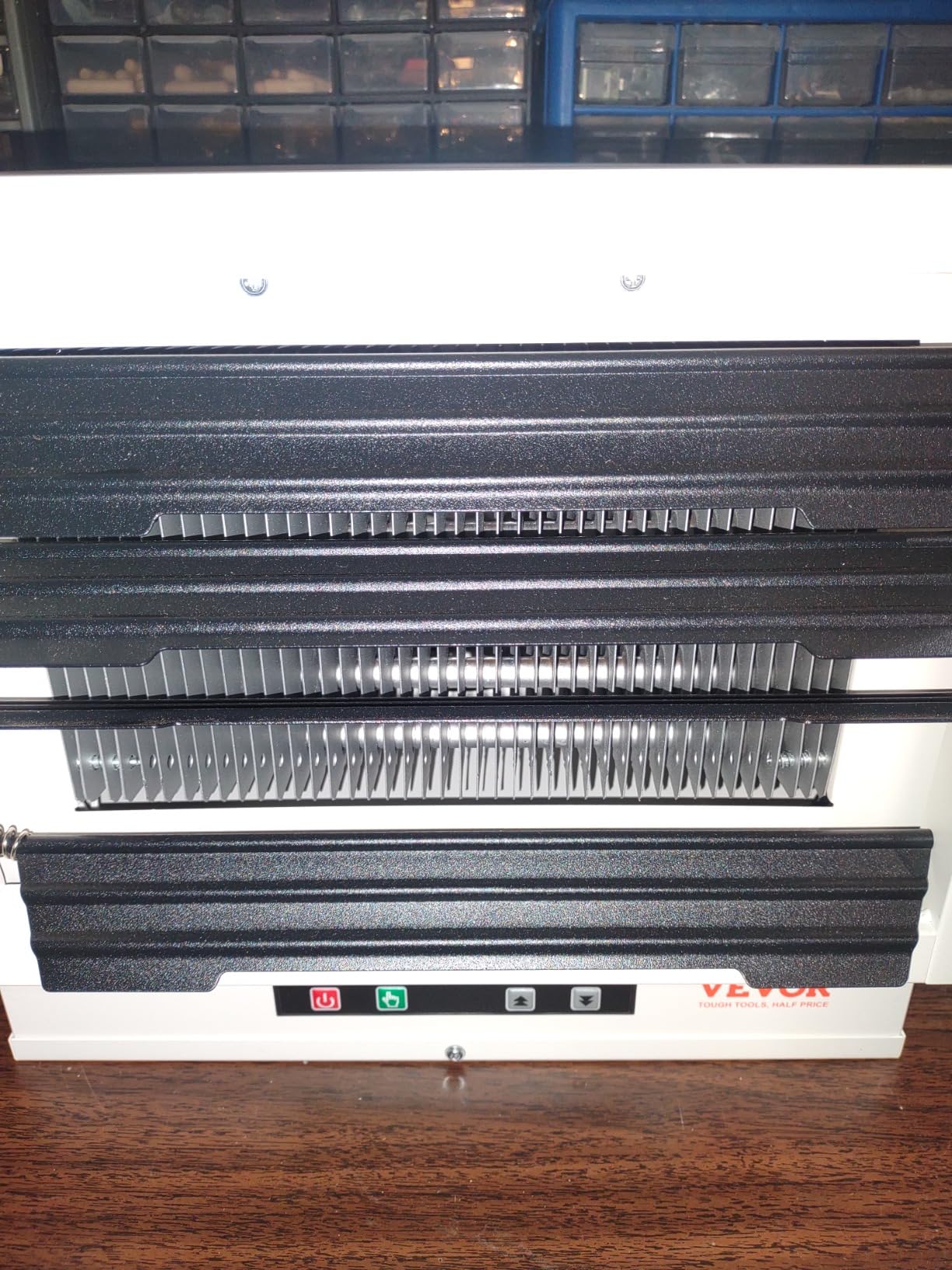 VEVOR Electric Garage Heater, 7500 Watt Digital Fan Forced Wall Ceiling Mount Shop Heater, Remote Control, Overheat Protection, Hardwired Heater with 9 Hour Timer, ETL Listed customer photo 1