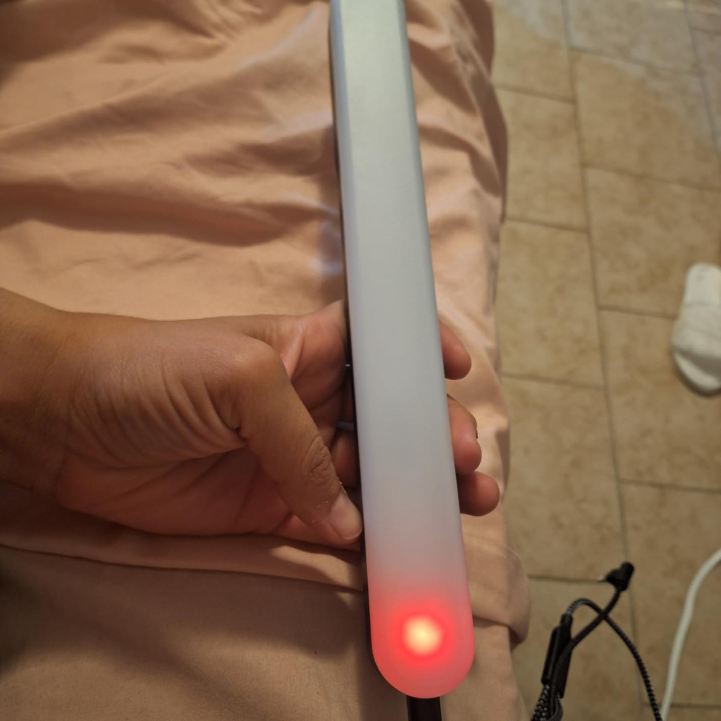 Benreom Rechargeable Vanity Lights for Mirror, Wireless LED Stick On Light | Adjustable Color, Brightness and Angle with Cordless Design, for Makeup Mirrors, Bathrooms and Renter-Friendly Decor customer photo 2