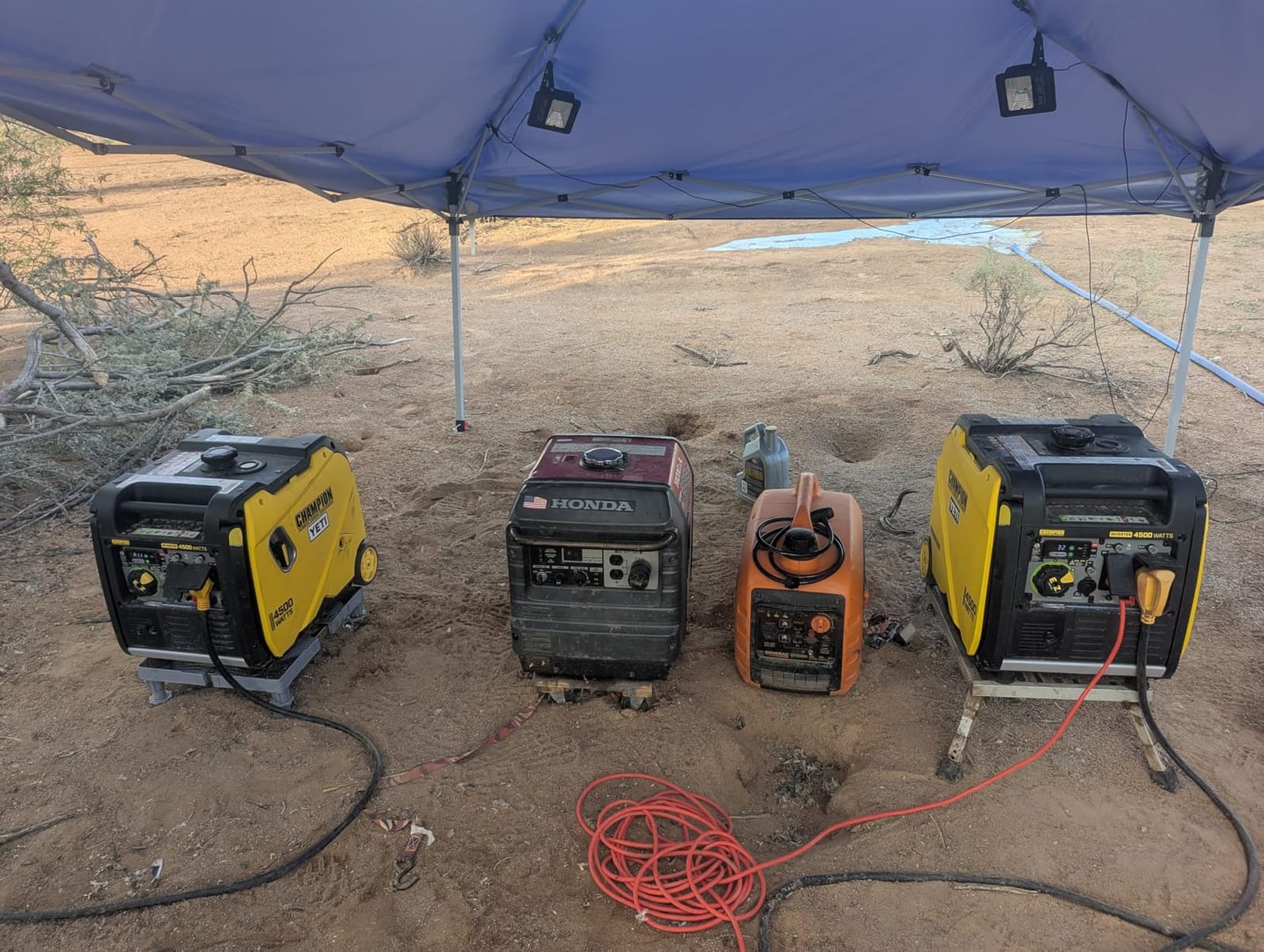 Champion Power Equipment 4500-Watt RV Ready Portable Inverter Generator with Quiet Technology and Free 3-Year Warranty customer photo 2
