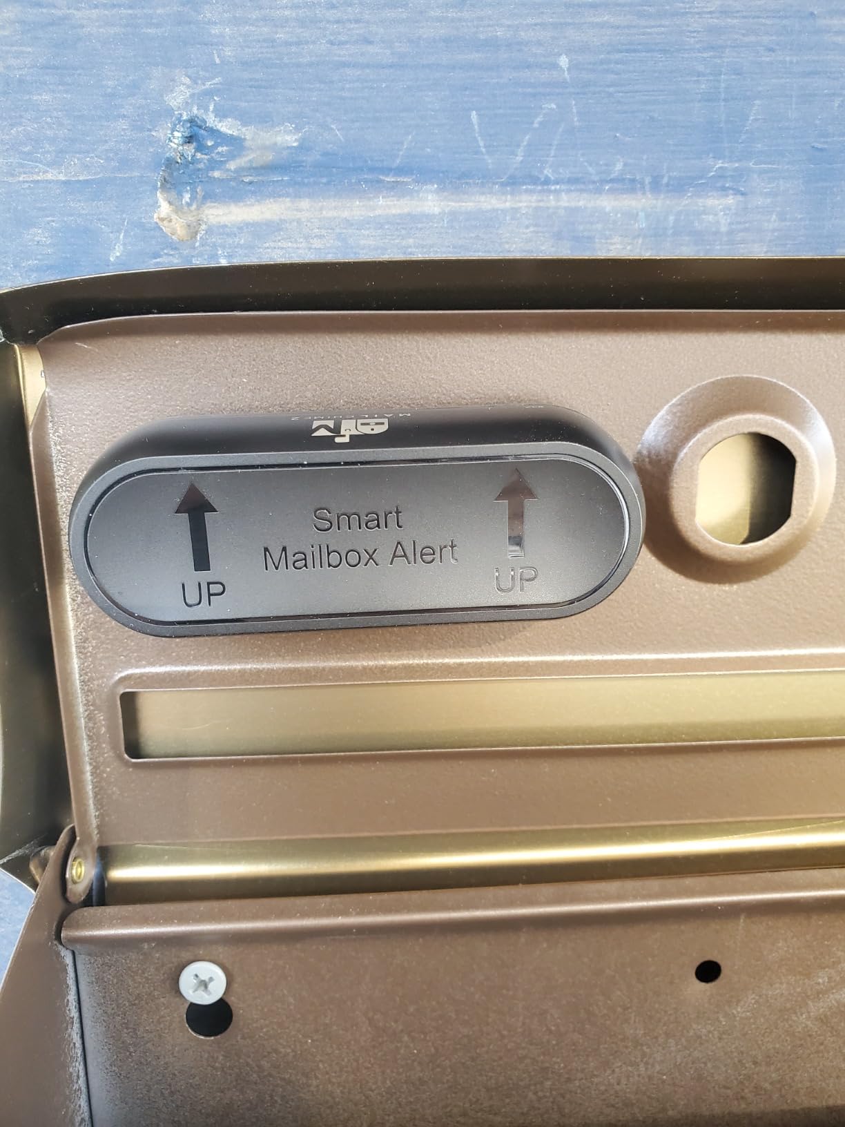 Mail Chime: Mail Alarm - Long Range (500 ft) Wireless Mailbox Alert - LED Light and Sound Alerts 20 Year Proven Brand customer photo 2