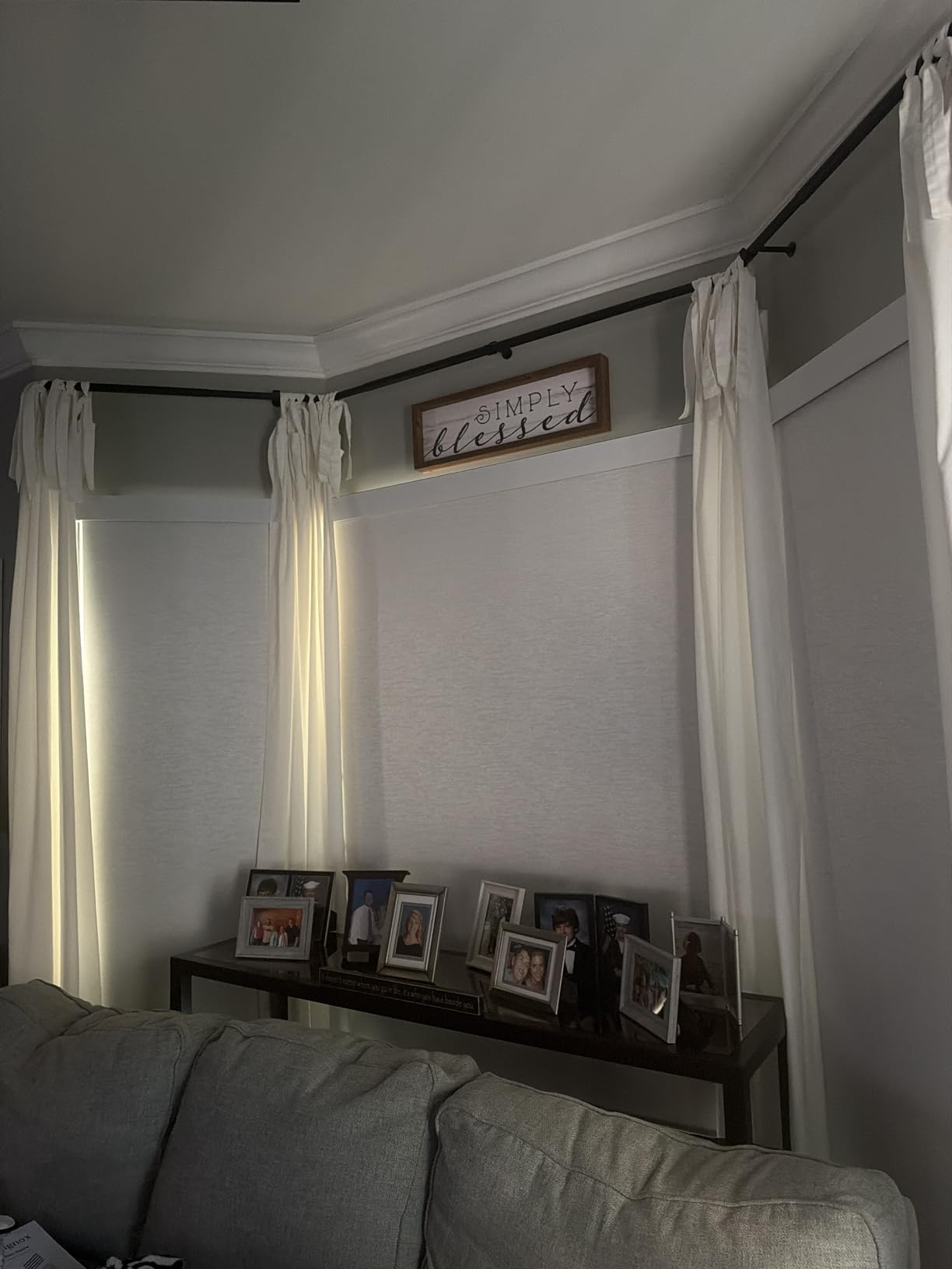 Bringnox Motorized Blinds with Remote, 100% Blackout, Voice Controlled | Compatible with Apple Home, Alexa, and Google. Whisper quiet motorized shades designed for bedrooms and living rooms. customer photo 2