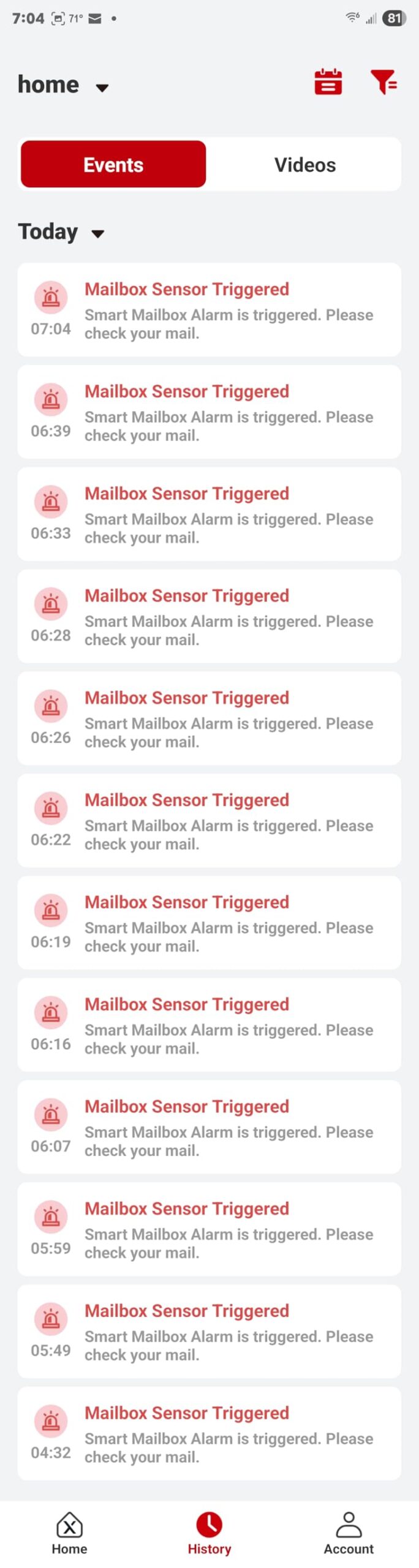 X-Sense Smart Mailbox Alarm, Requires SBS50 Base Station, Wireless Long Range Mailbox Alert, Mailbox Sensor for Delivered Mail, SMA51 customer photo 2
