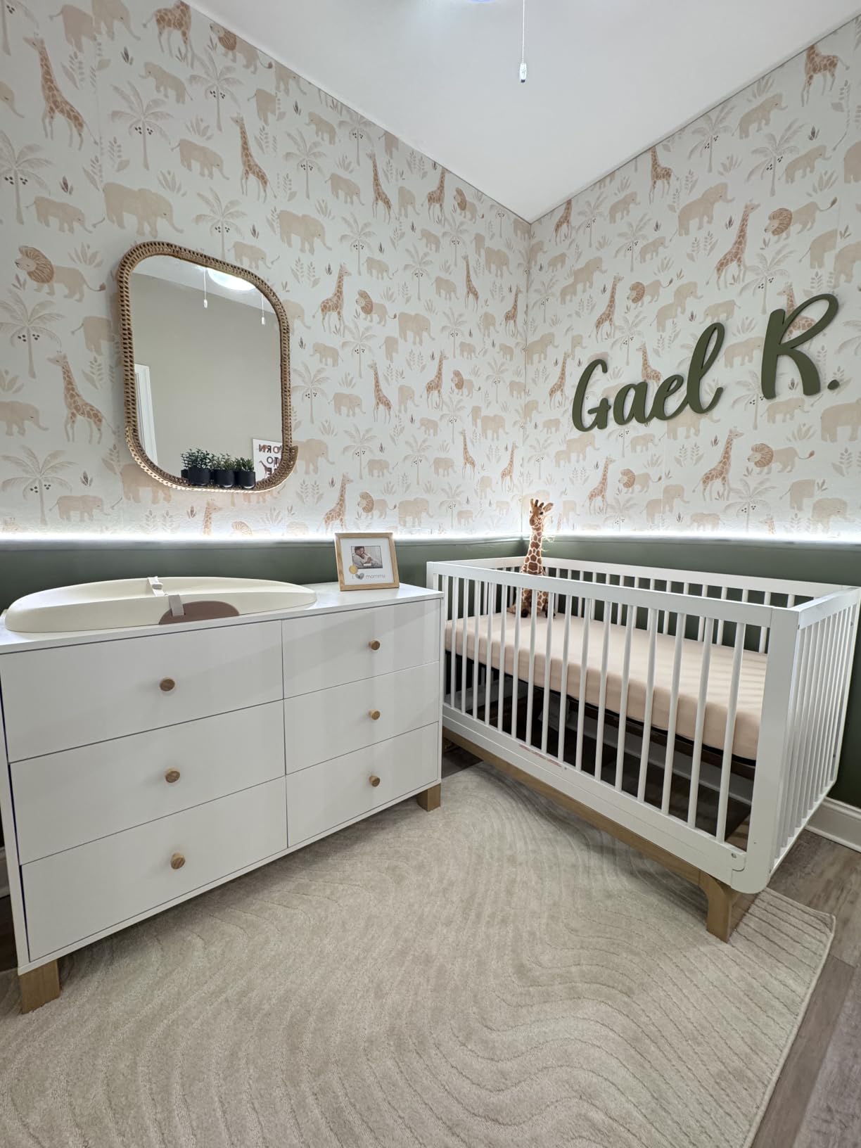 Storkcraft California 6-Drawer Double Dresser, White with Driftwood | GREENGUARD Gold Certified, Wood Dresser, Spacious Storage Organizer for Kids Bedroom, Safety Interlocking Drawer System customer photo 2