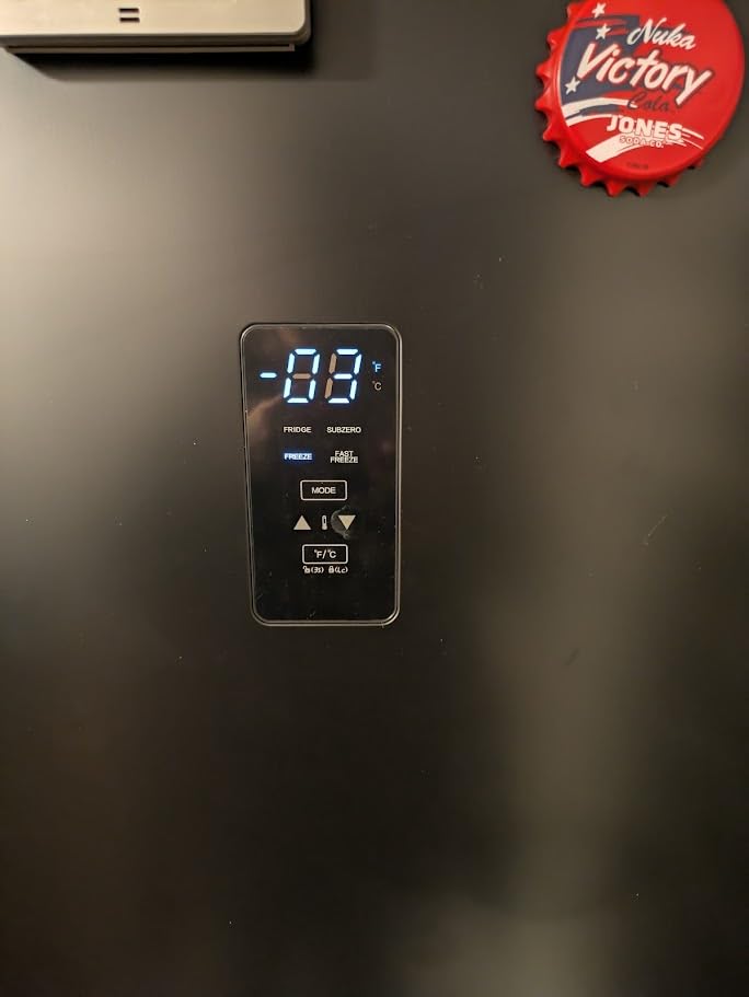 BLACK+DECKER 16 Cu. Ft. French Door Refrigerator, Ice Maker, Stainless Look | Full Size Refrigerator with Bottom Mount Freezer Drawer, Frost Free, ENERGY STAR certified, Auto Defrost customer photo 2