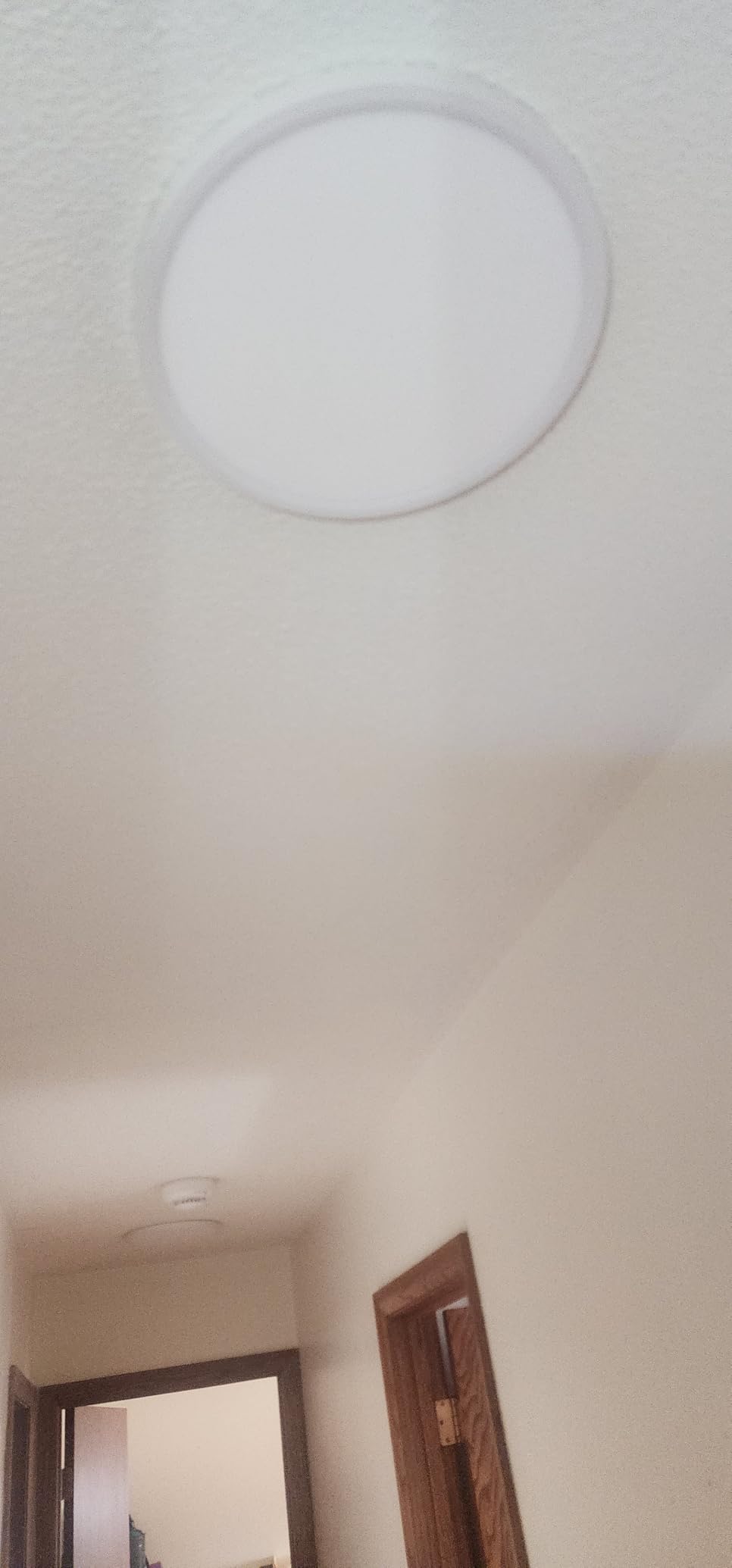 6 Pack 12 Inch Hardwired Dimmable LED Flush Mount Ceiling Light Fixtures, 24W 2640LM 3000K/4000K/5000K, House Upgrade Led Lights for Bedroom Hallway Laundry Room Rental Units, 240W Equiv., Black customer photo 1
