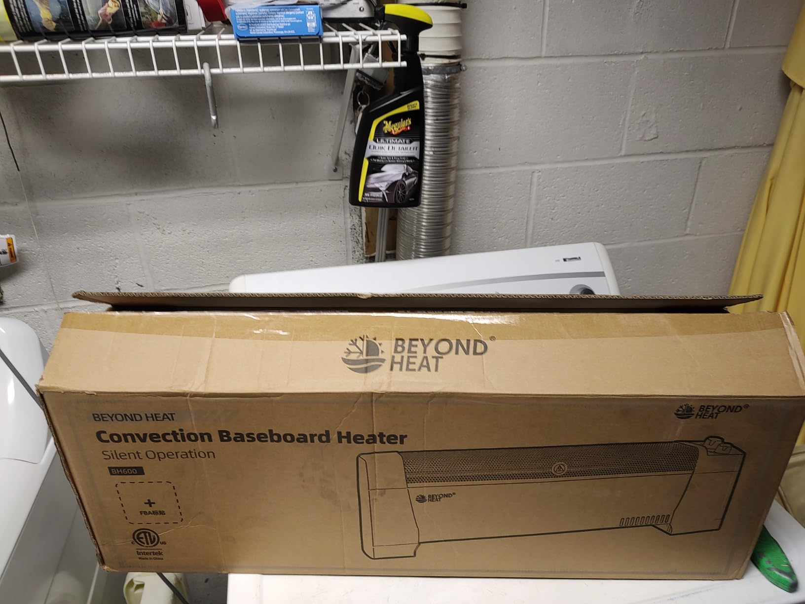 BEYOND HEAT Electric Baseboard Space Heater 1500W with Digital Thermostat, Convection Heater customer photo 2