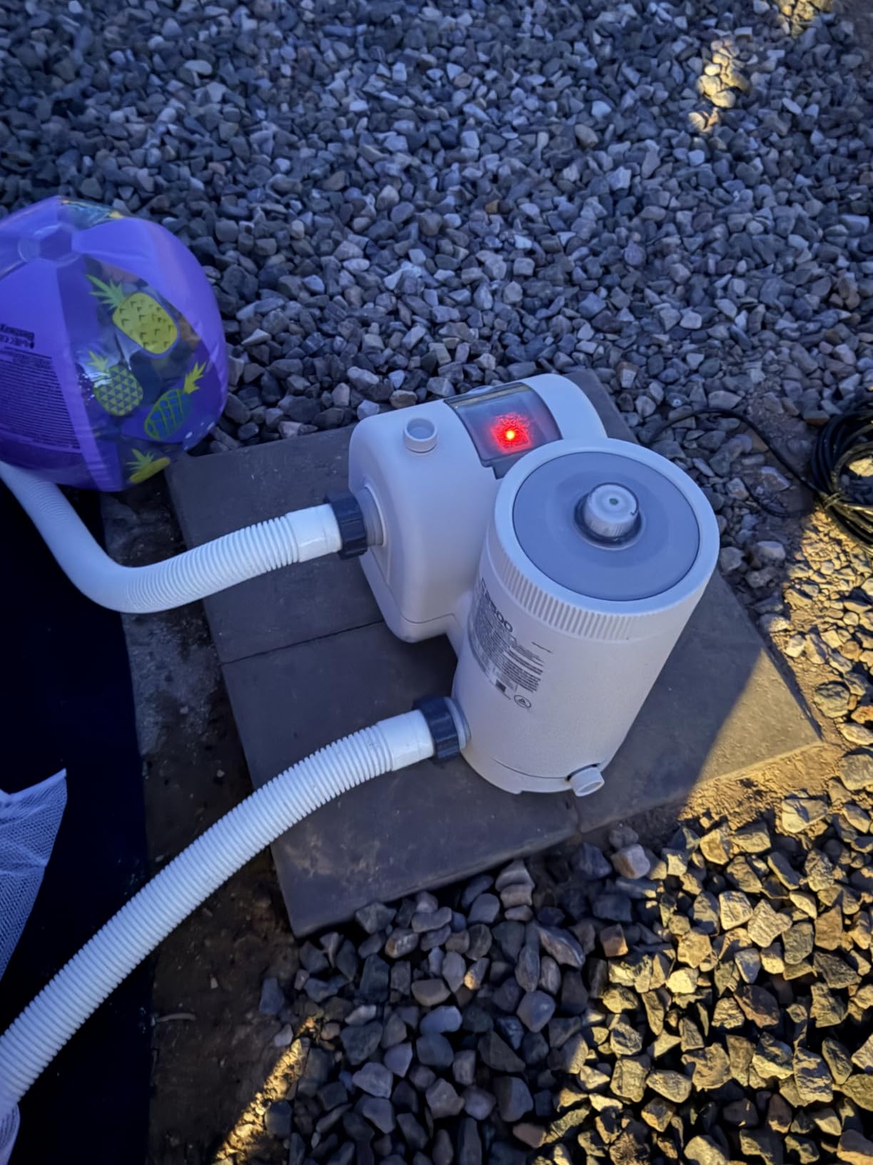 INTEX Krystal Clear 2,500 GPH Cartridge Filter Pump for Above Ground Pools - 26633EG customer photo 1