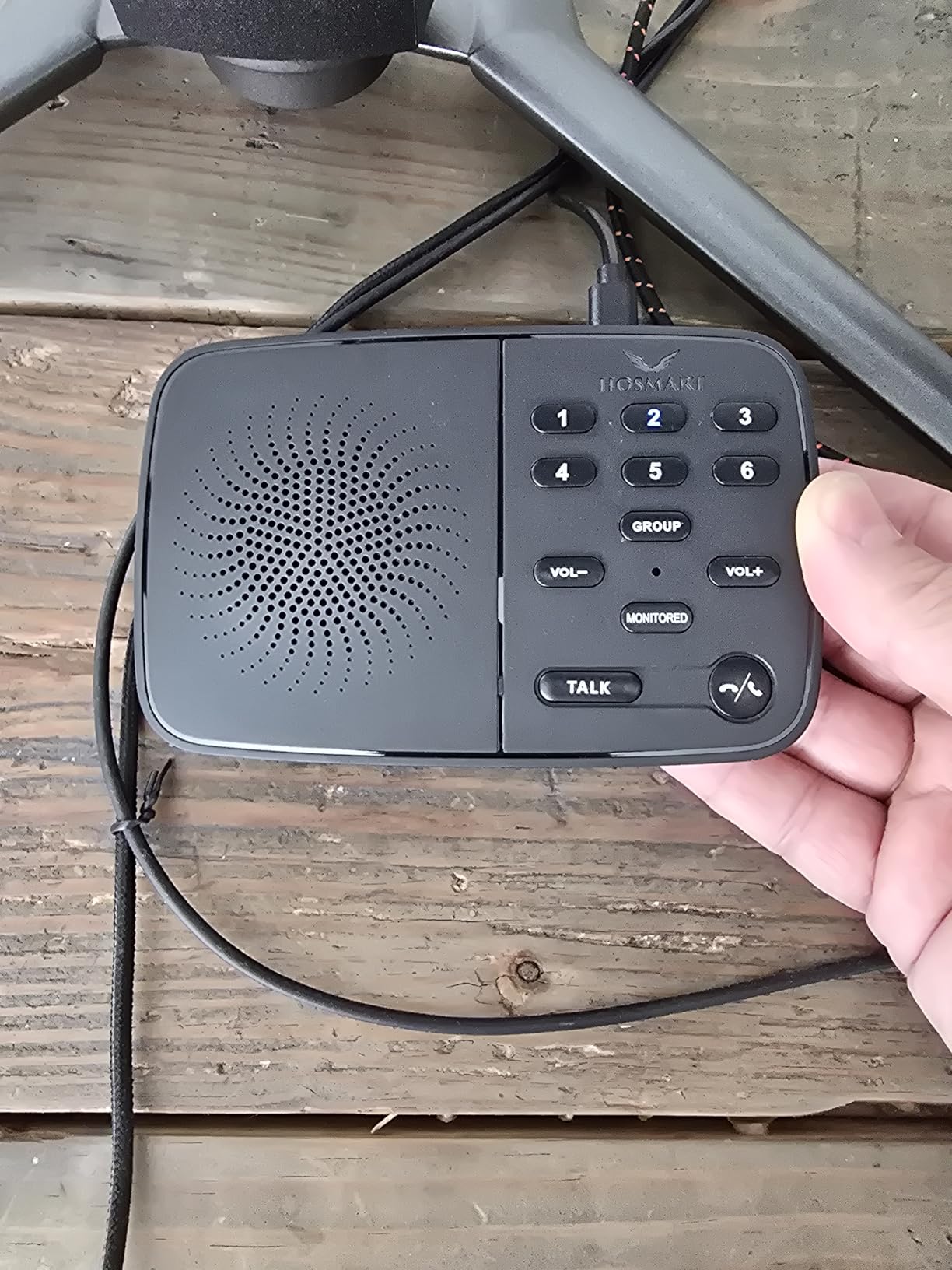Hosmart UltraSpeak Intercoms Wireless for Home Two-Way Real-time Intercom | Full Duplex Wireless Intercom System for Home Use, Clear Sound House Intercom System for Business with 1200 Feet Range customer photo 1