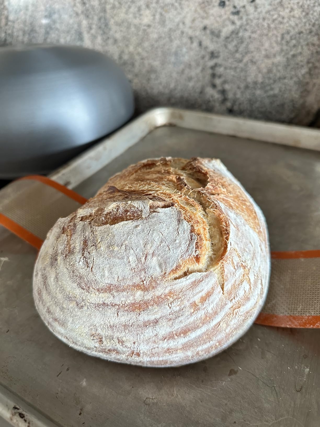 Brod & Taylor Ultralight Baking Shell for Sourdough Bread (Boule) - No Preheating Needed for Crispy Crust and Even Baking customer photo 1