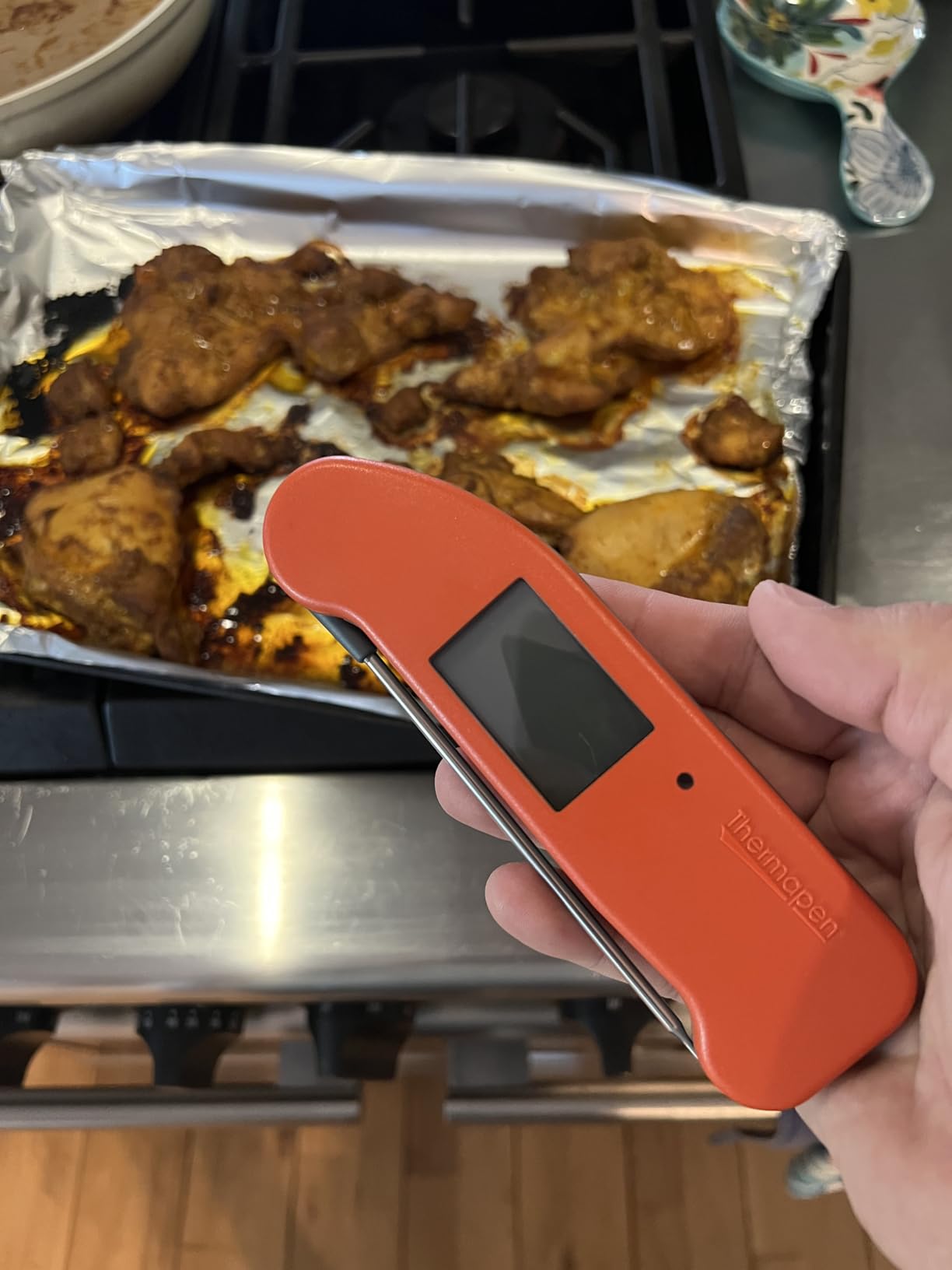 ThermoWorks Thermapen ONE, No. 1 Recommended Instant-Read Thermometer - Nautical Blue customer photo 2