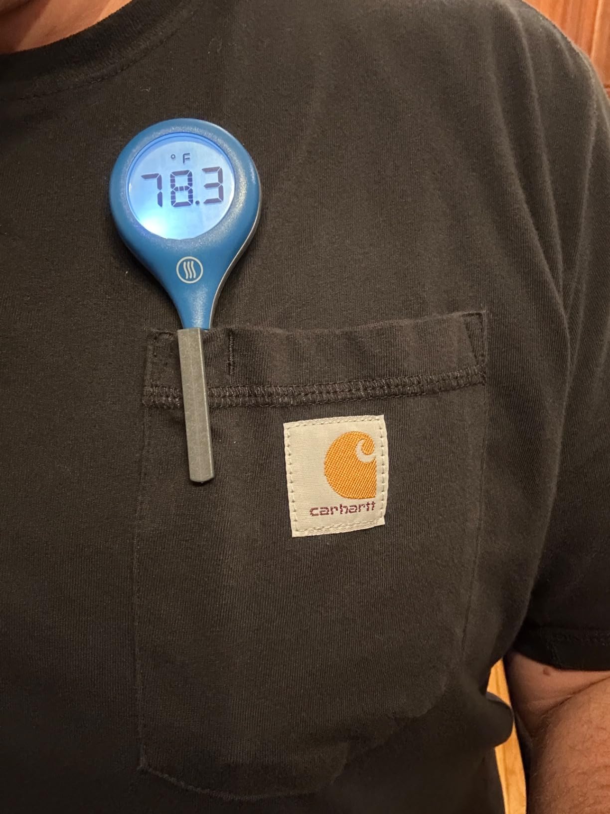 ThermoWorks ThermoPop 2 - Best Value Instant Read Thermometer - Nautical Blue customer photo 1