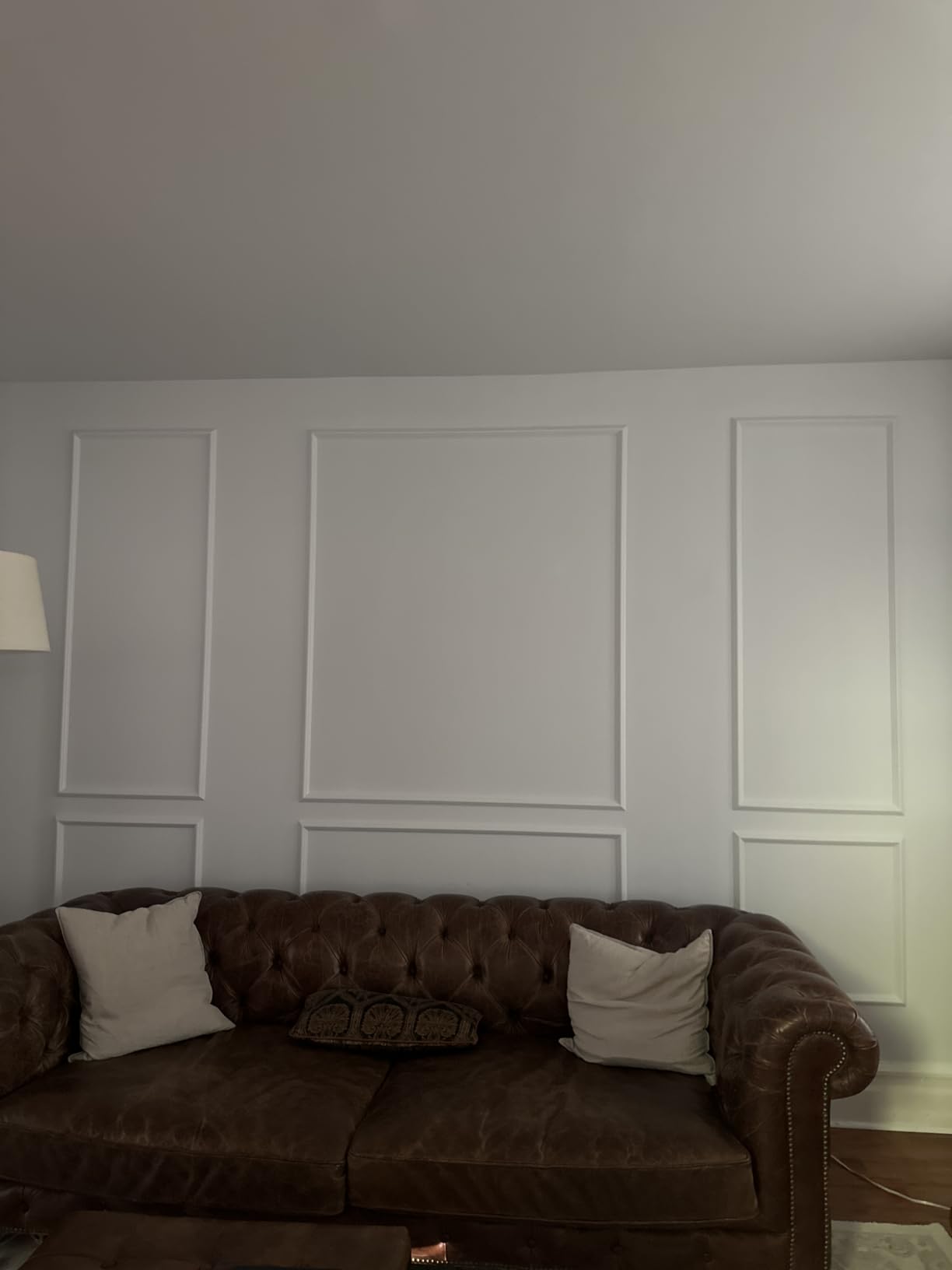Art3d Pre-Cut Wall Molding Set, Ready-to-Assemble Panels, 3 Top 3 Bottom | Ready-to-Assemble Wainscoting Panel, High-Impact, Precision Pre-Cut, DIY-Friendly, Ideal for Indoor Wall Decor, Accent Walls customer photo 1