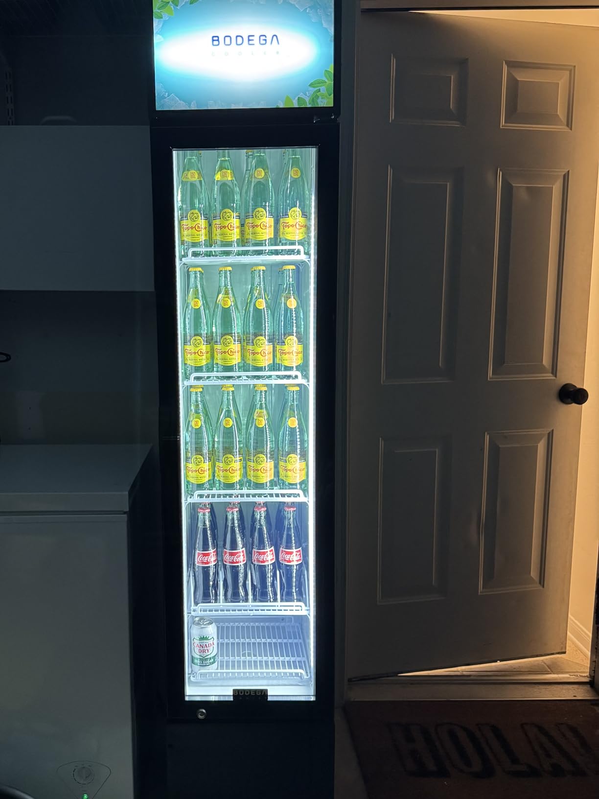 BODEGACOOLER Commercial Refrigerator, 27.02Cu.Ft Glass Door Beverage Cooler customer photo 2