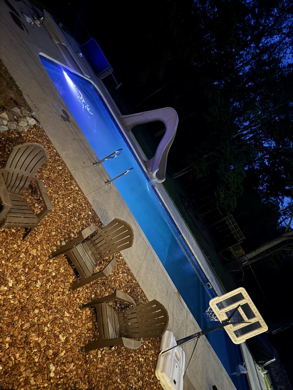 1.5 Inch LED RGBW Multicolor Inground Pool Light and Spa Light, IP68 Waterproof, AC 120V, 50ft Cable with Controller, APP & Remote Control customer photo 1