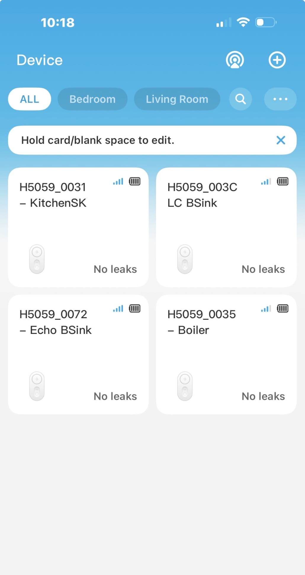 GoveeLife Upgraded Smart Water Leak Detector 1s with High Alarm, 5 Pack | 1804ft Ultra-Long Range, WiFi Water Sensor with SMS/Email/APP Push, 5Yr Battery Life,IP67, Suit for Home, Basement, Kitchen customer photo 1