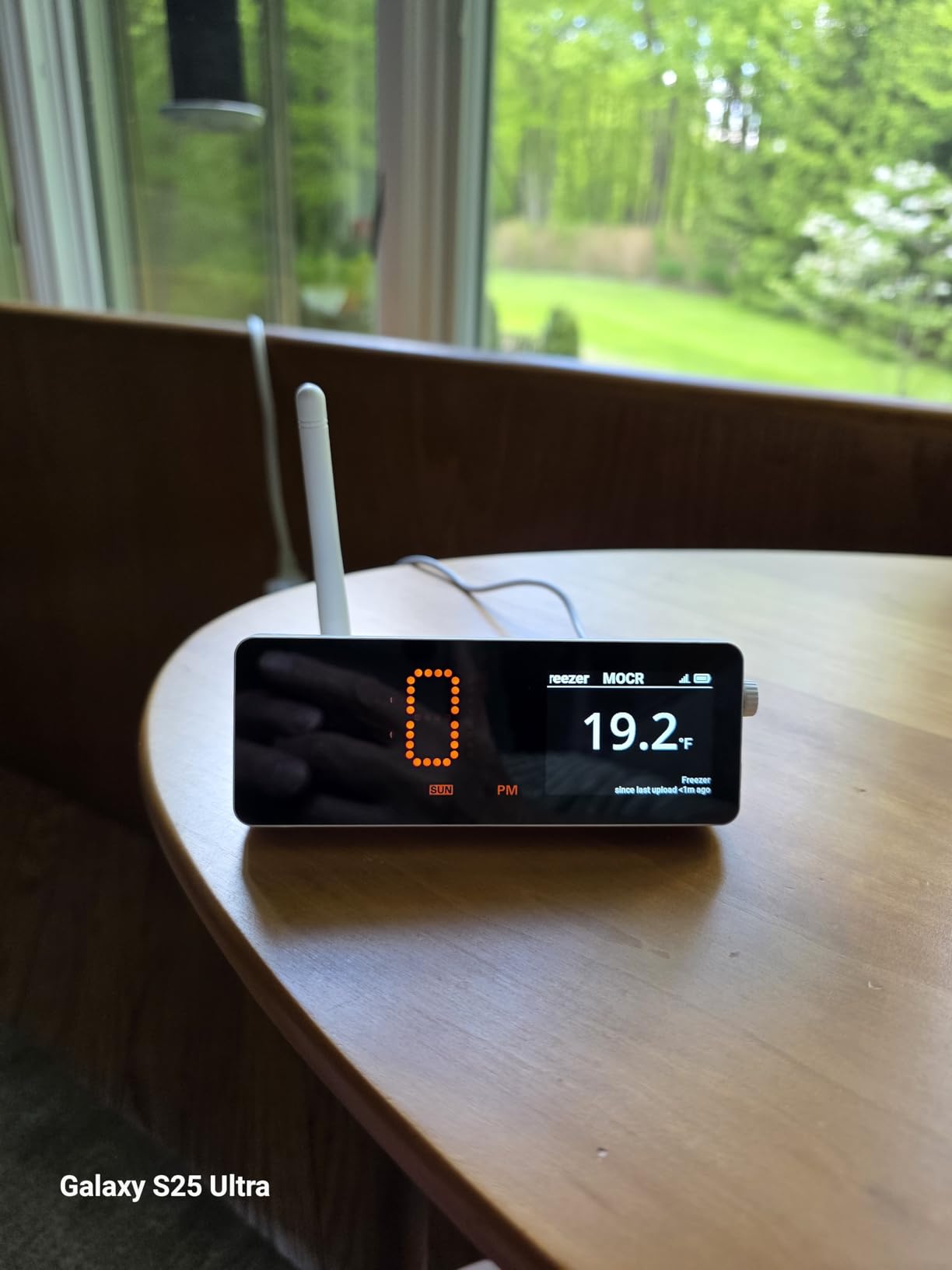 MOCREO WiFi Remote Thermometer Freezer Alarm, 1/3 Mile Long Range, IP66 Waterproof, App Email Alert, with Digital Monitor Hub, 2 Smart Wireless Temperature Sensors for Fridge, RV, Greenhouse customer photo 2