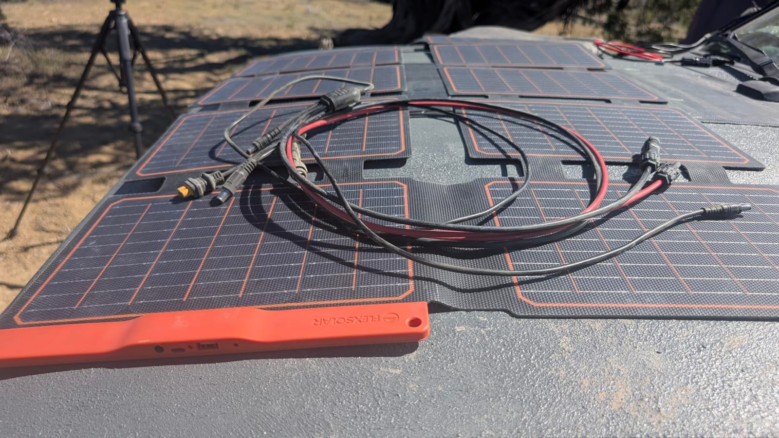 FlexSolar 100W Foldable Portable Solar Panel Charger IP67 Waterproof | with PD3.0 USB-C, QC3.0 USB-A & DC Ports; Emergency Power for Power Station, Phones, Power Banks Camping Outdoor Use customer photo 1