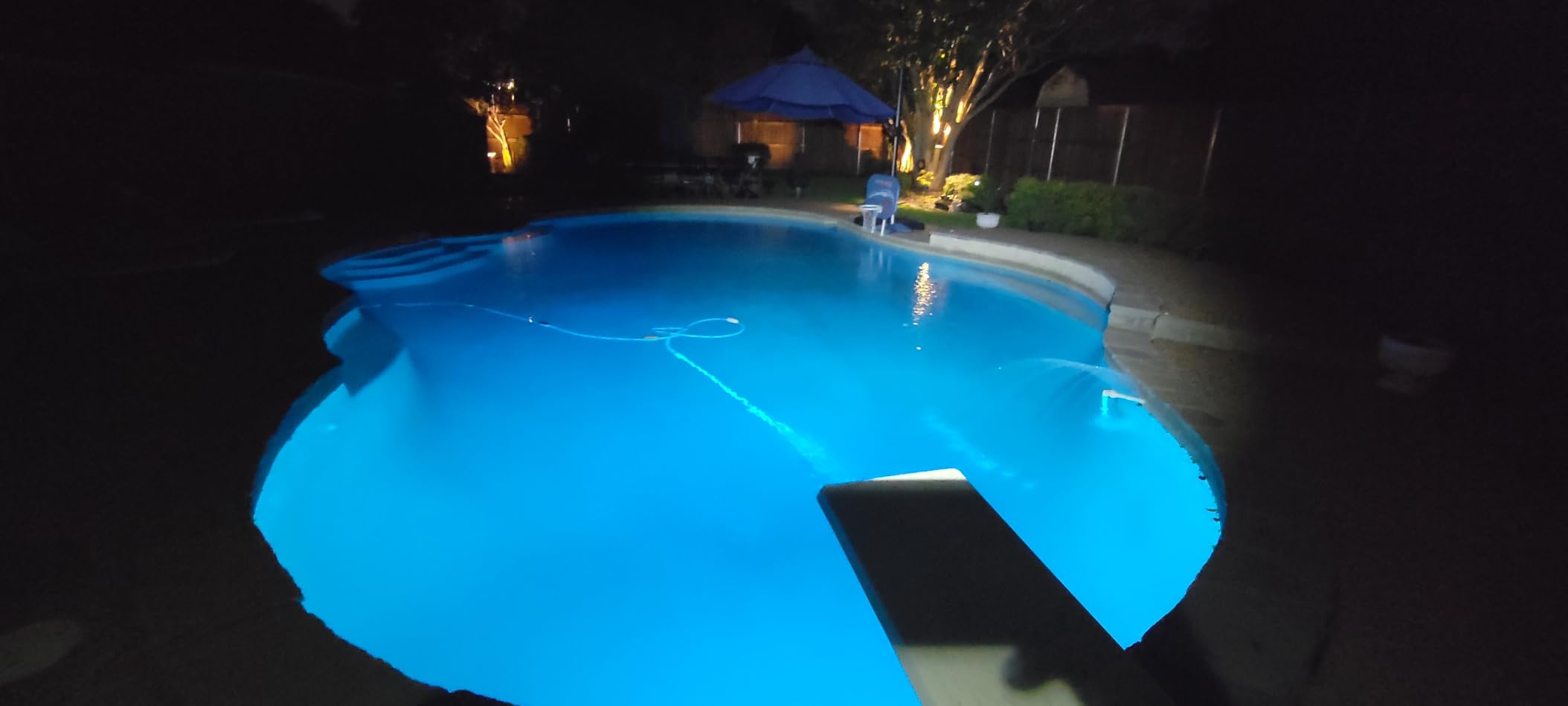 6 Inch Pool/Spa Lights for Inground Pool, 60FT 20W LED Inground Pool Light with Controller, Remote and APP Control, Color Changing Underwater Swimming Pool Lights for Wet Niche customer photo 2