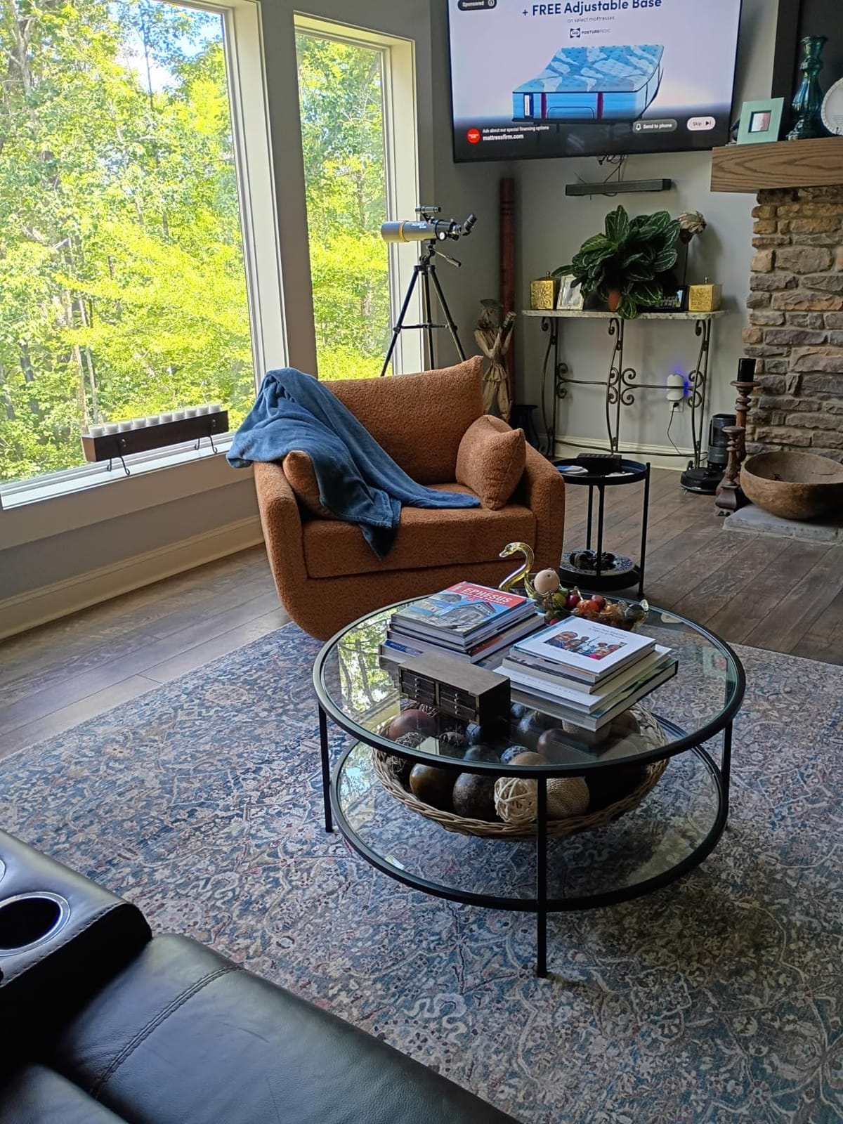 360° Swivel Accent Armchair, 39.3
