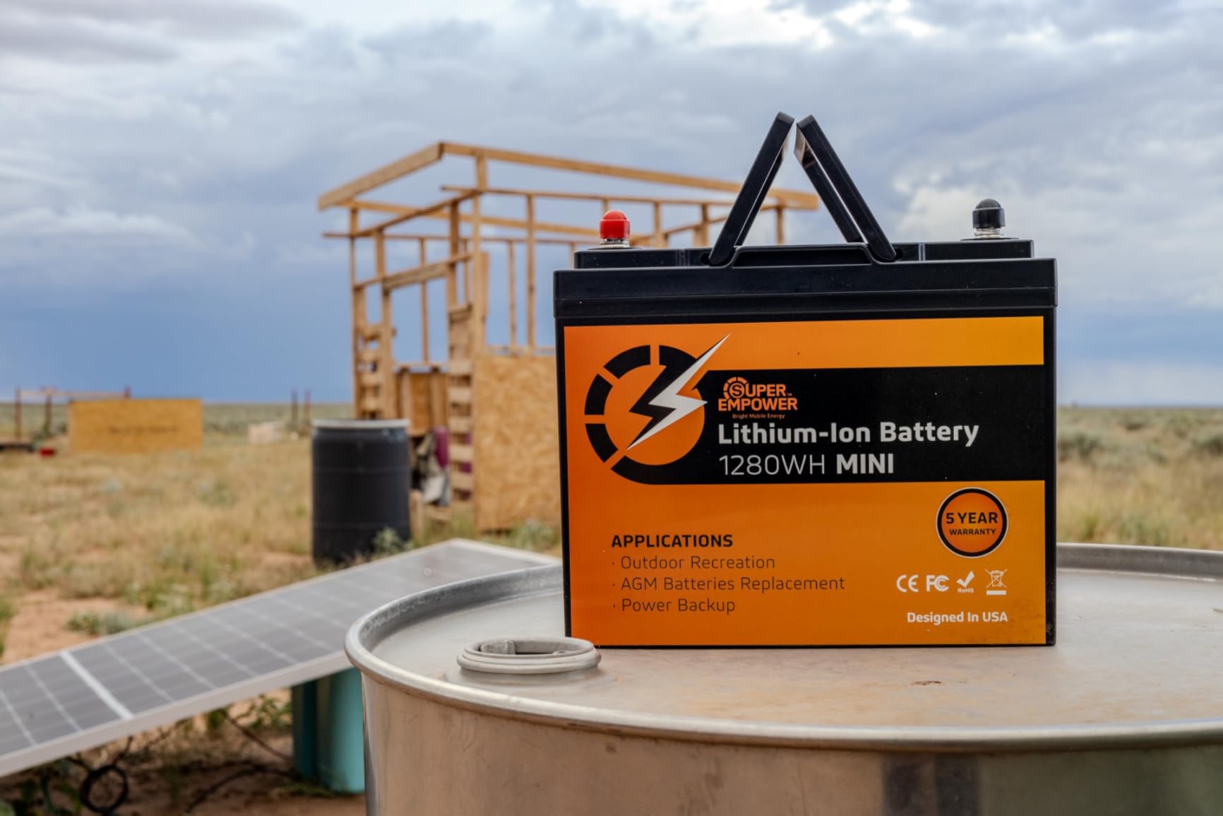 12V 100Ah LiFePO4 Battery, Group 24 Deep Cycle RV/Trolling Motor Battery customer photo 2