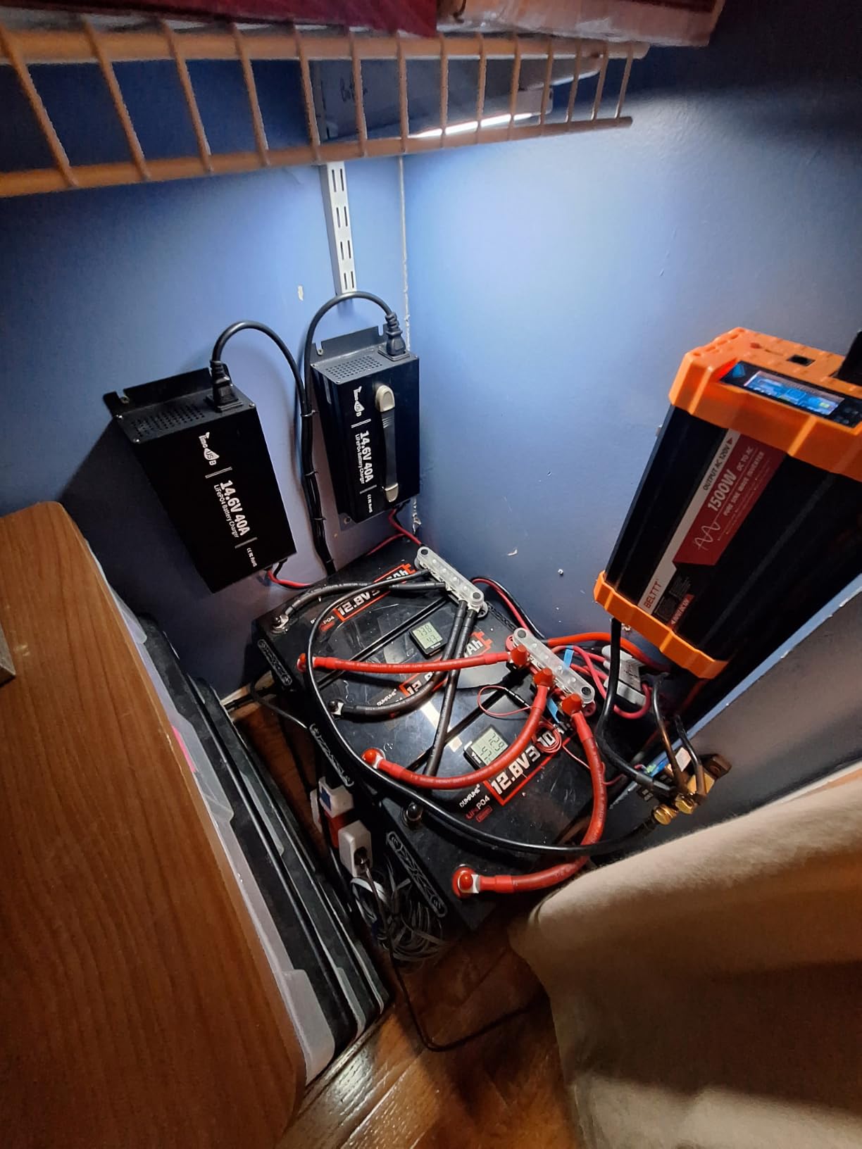 12V 150Ah Max LiFePO4 Battery, IP65 Waterproof 100A BMS customer photo 2